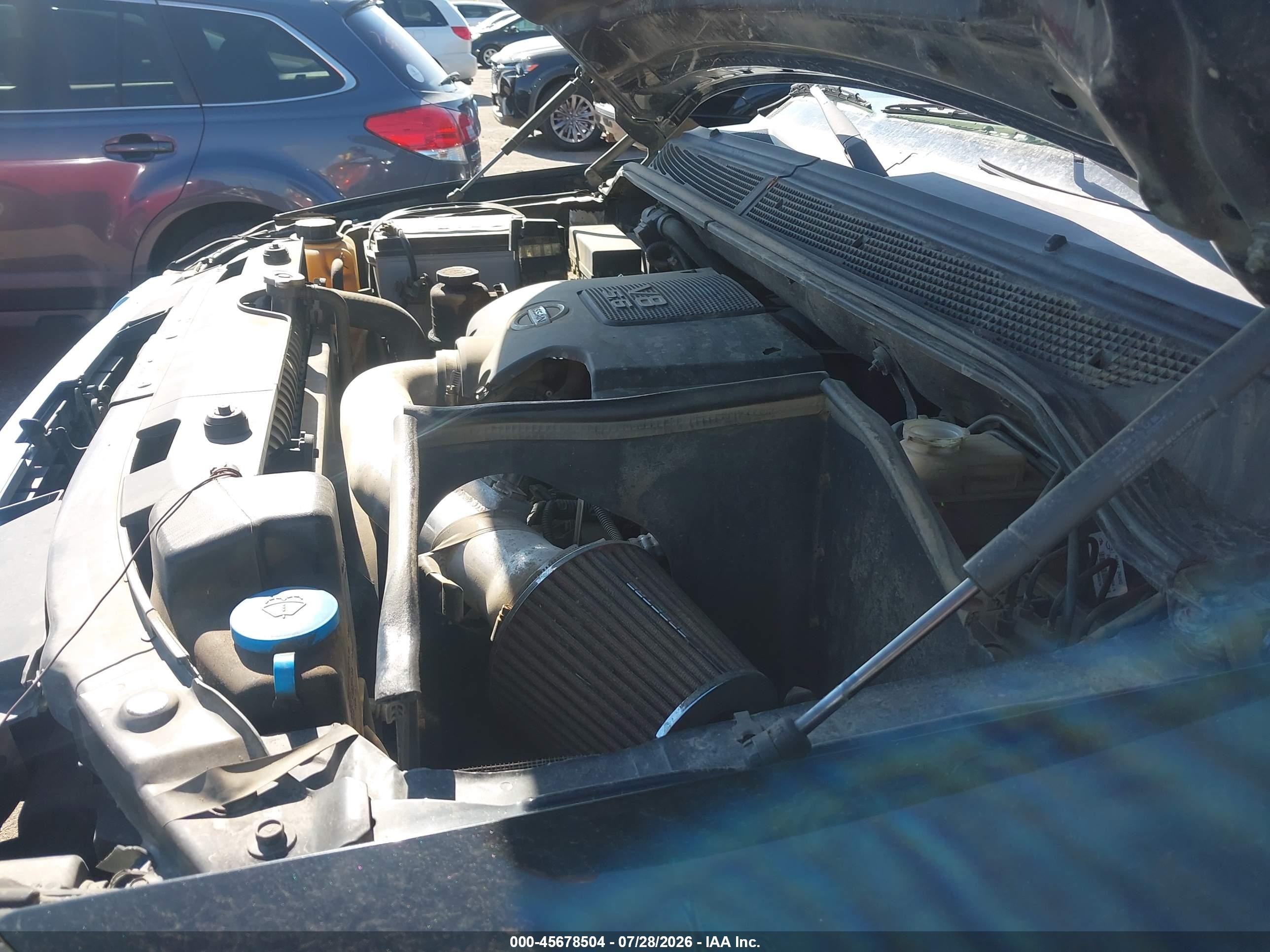 2008 Nissan Titan Le/pro-4x/se/xe Black vin: 1N6AA07C38N350560