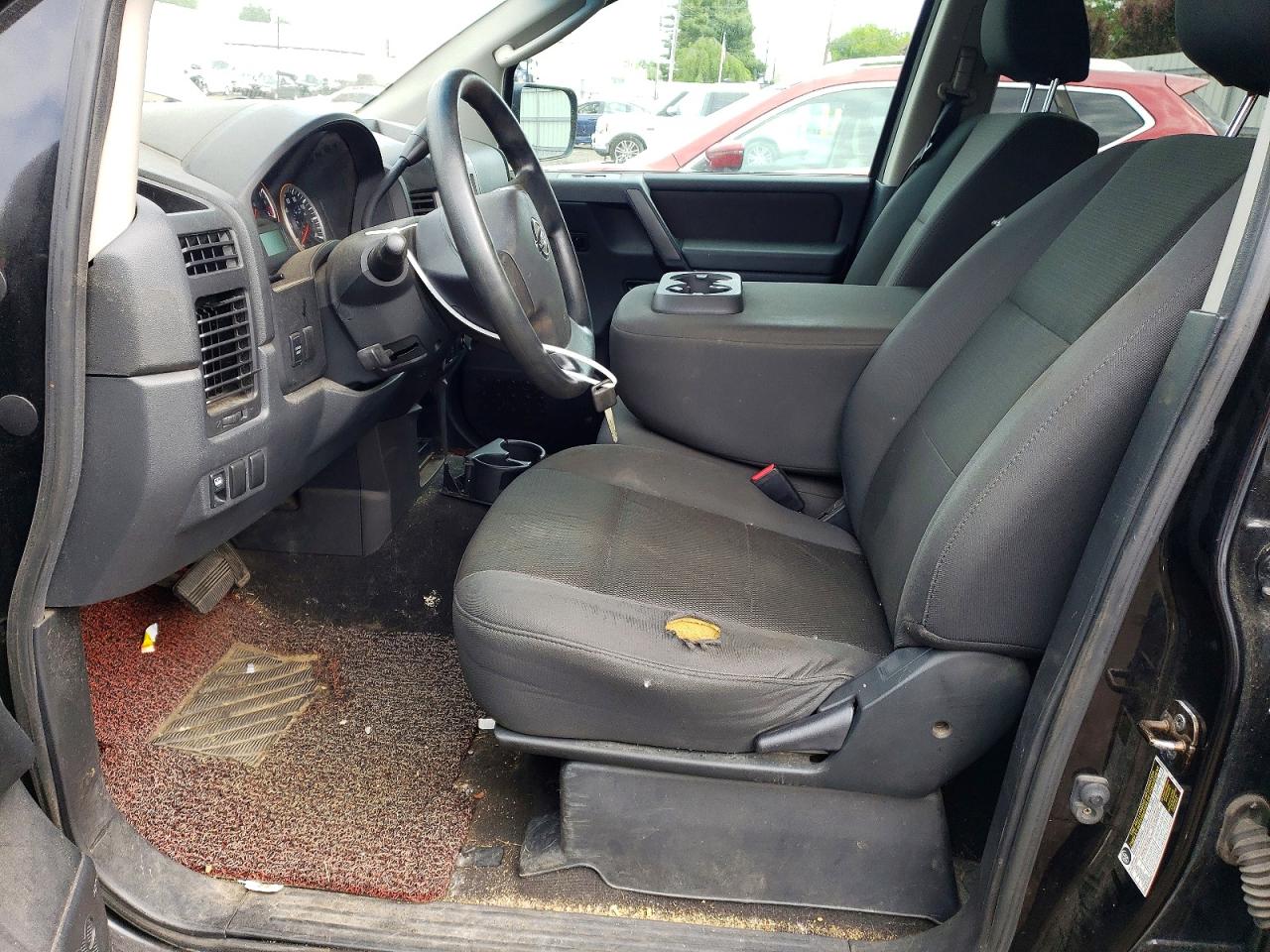 2009 Nissan Titan Xe Black vin: 1N6AA07C49N317391