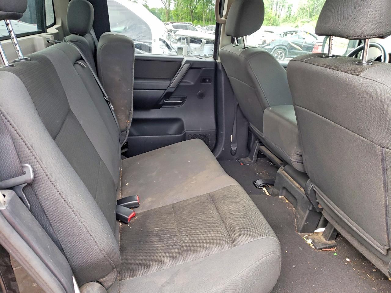 2009 Nissan Titan Xe Black vin: 1N6AA07C49N317391
