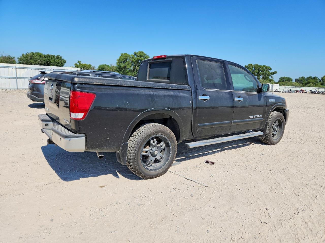 2009 Nissan Titan Xe Black vin: 1N6AA07C49N317908