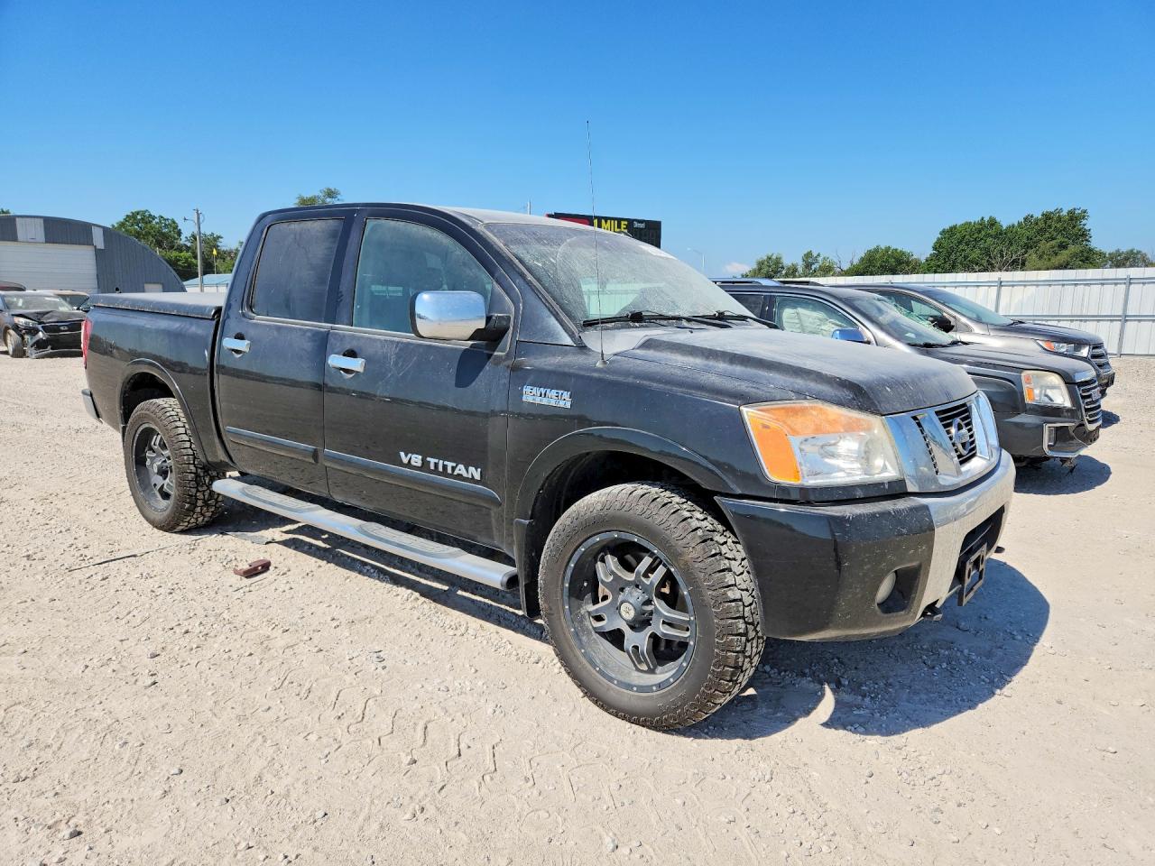 2009 Nissan Titan Xe Black vin: 1N6AA07C49N317908