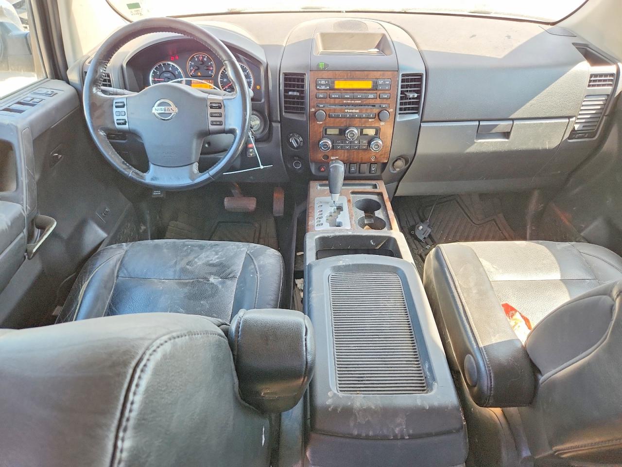 2009 Nissan Titan Xe Black vin: 1N6AA07C49N317908
