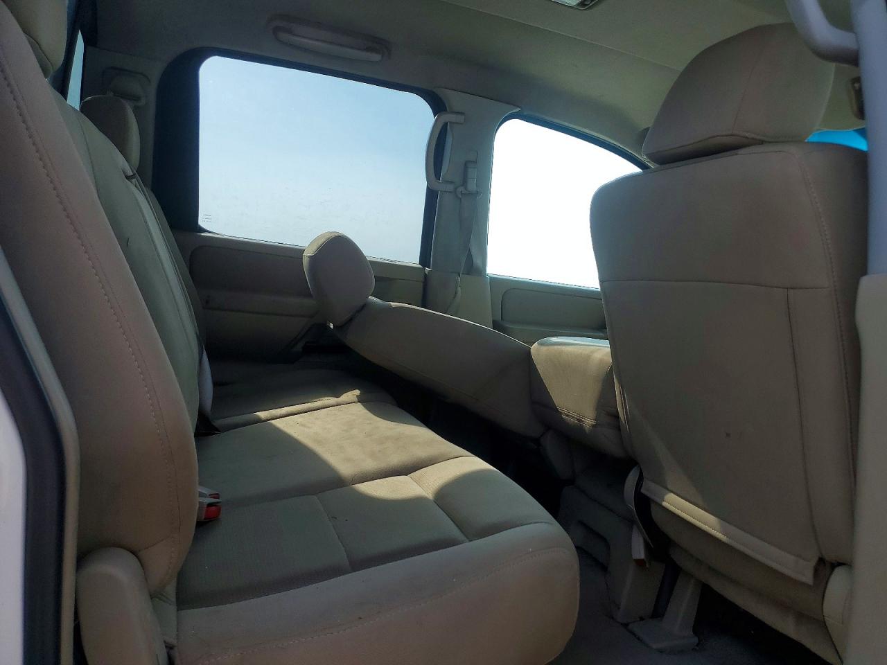 2009 Nissan Titan Xe White vin: 1N6AA07C69N302357