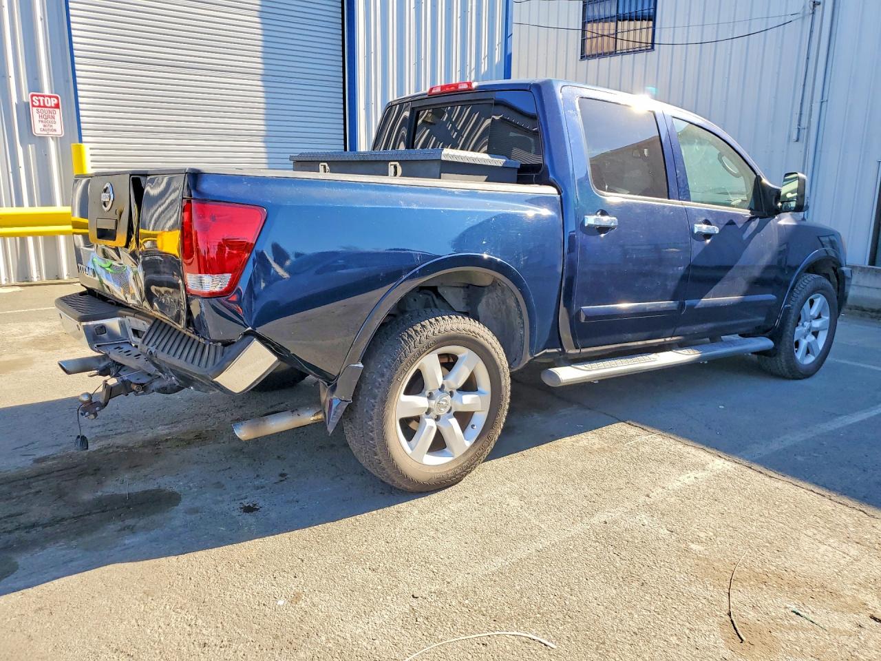 2008 Nissan Titan Xe Blue vin: 1N6AA07C78N300857
