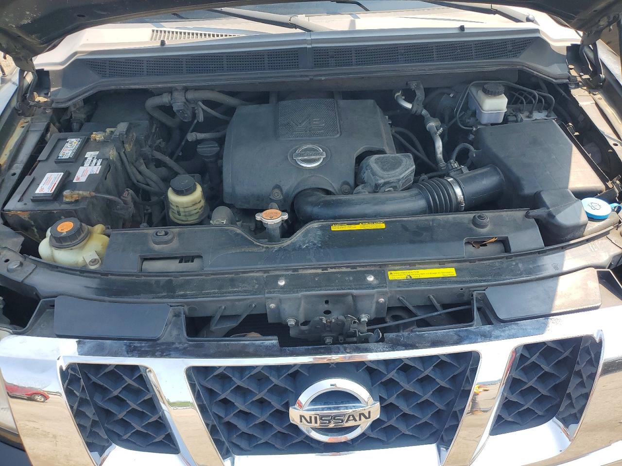 2008 Nissan Titan Xe Black vin: 1N6AA07CX8N305485