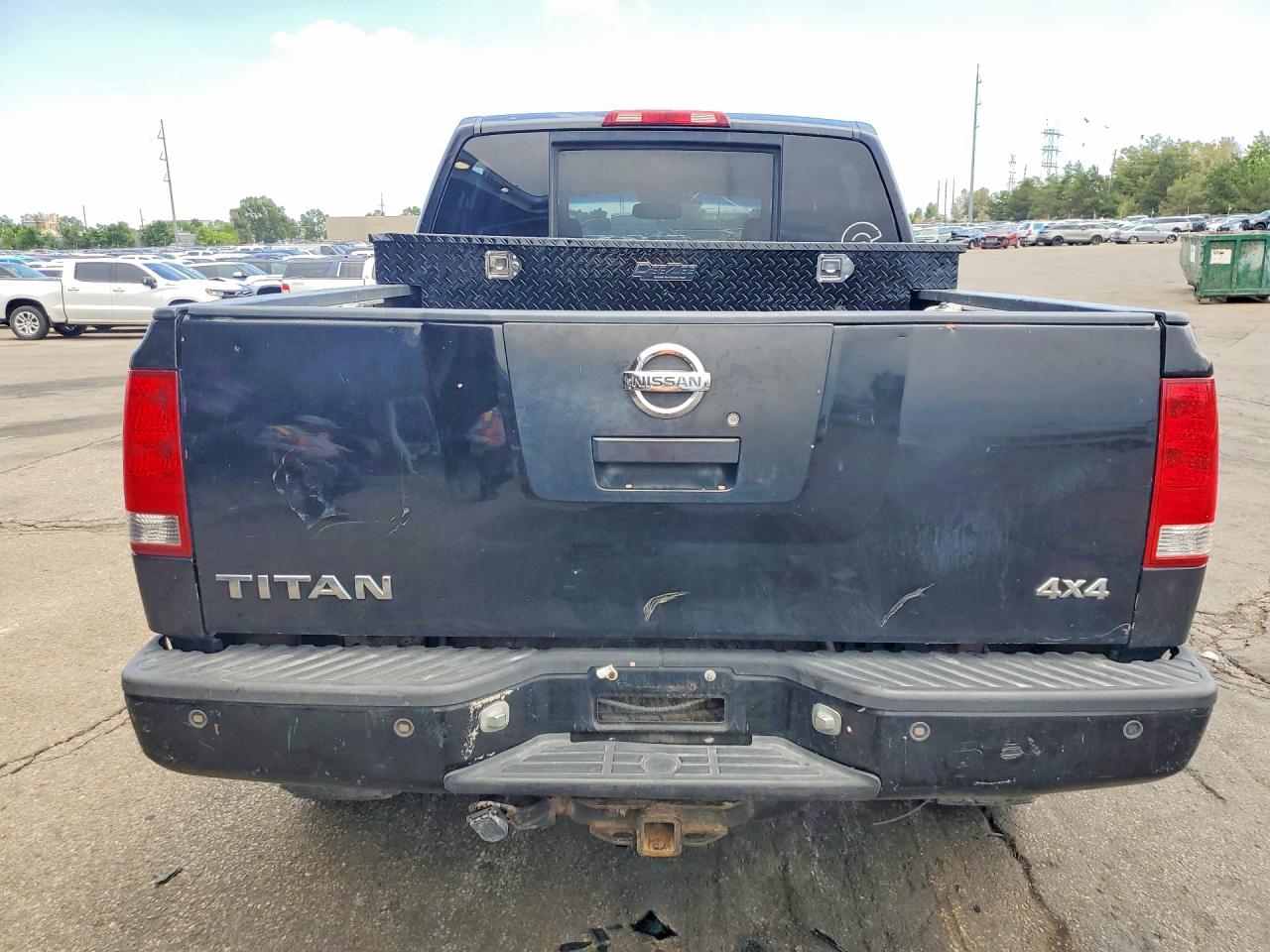 2008 Nissan Titan Xe Black vin: 1N6AA07CX8N335554