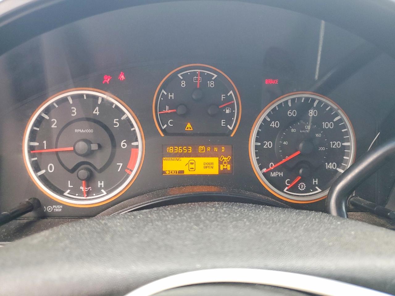 2008 Nissan Titan Xe Black vin: 1N6AA07CX8N335554