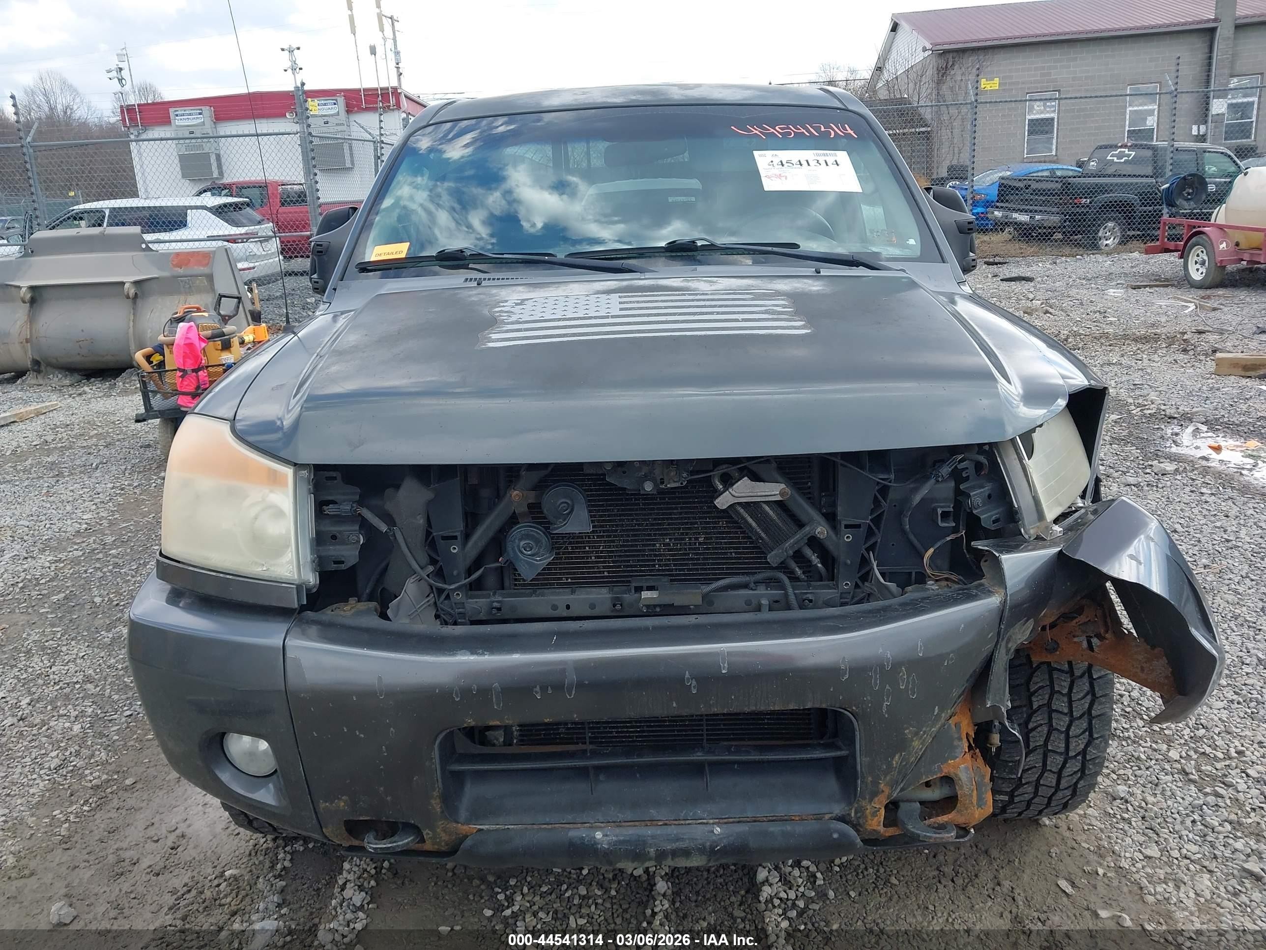 2009 Nissan Titan Pro-4x Серый vin: 1N6AA07CX9N312986