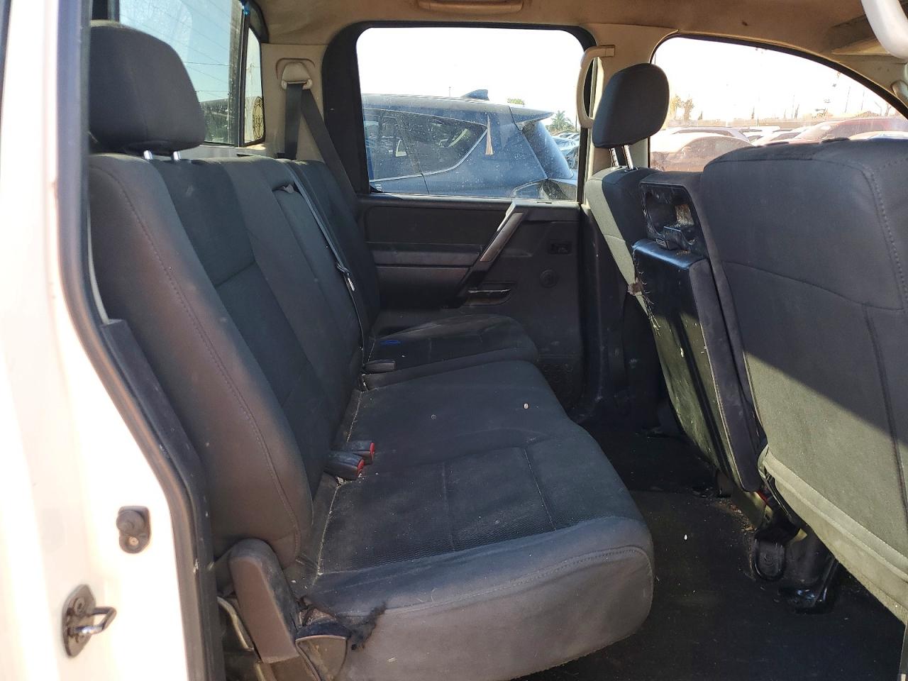 2008 Nissan Titan Xe White vin: 1N6AA07D08N325690
