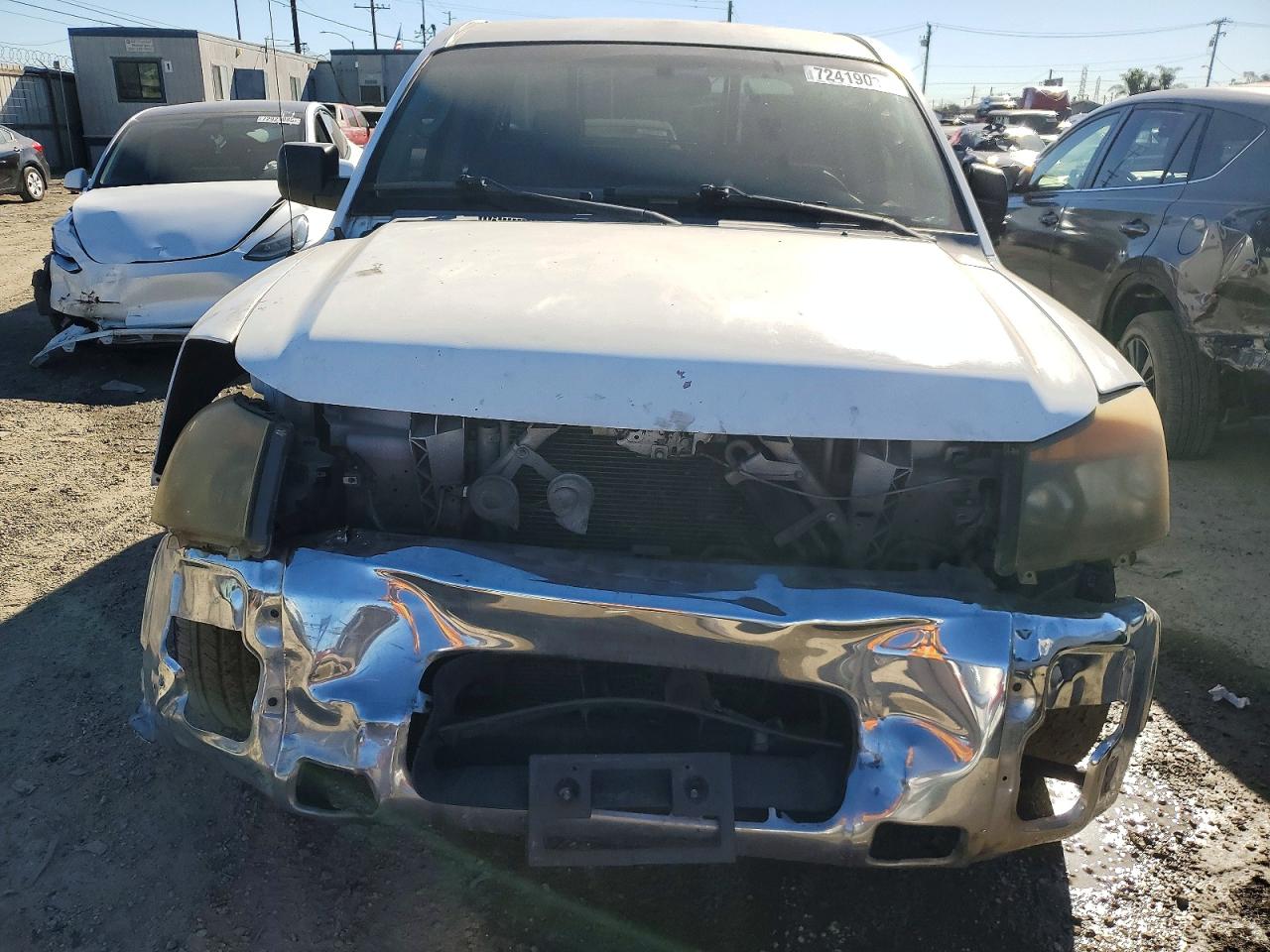 2008 Nissan Titan Xe White vin: 1N6AA07D08N325690