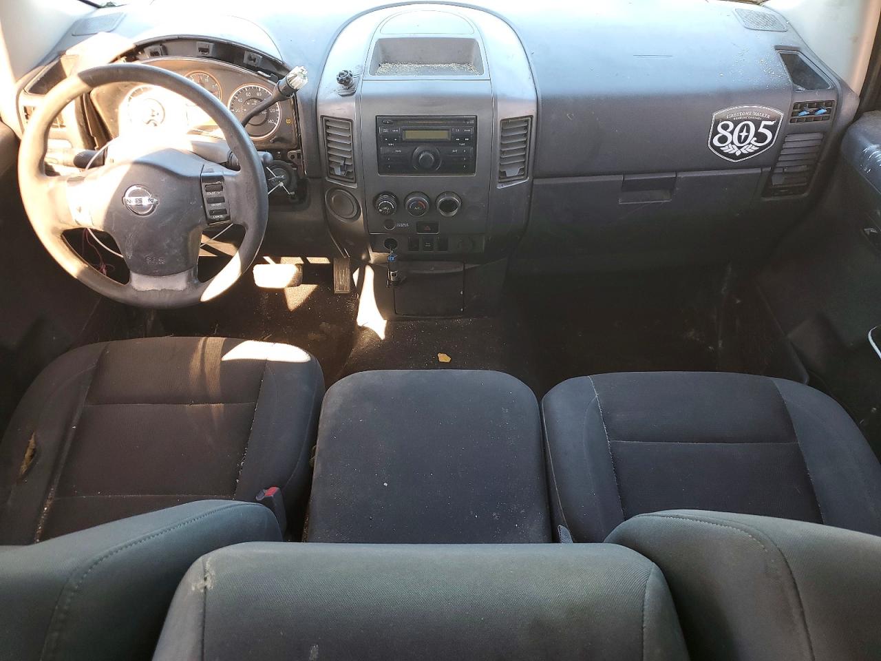 2008 Nissan Titan Xe White vin: 1N6AA07D08N325690