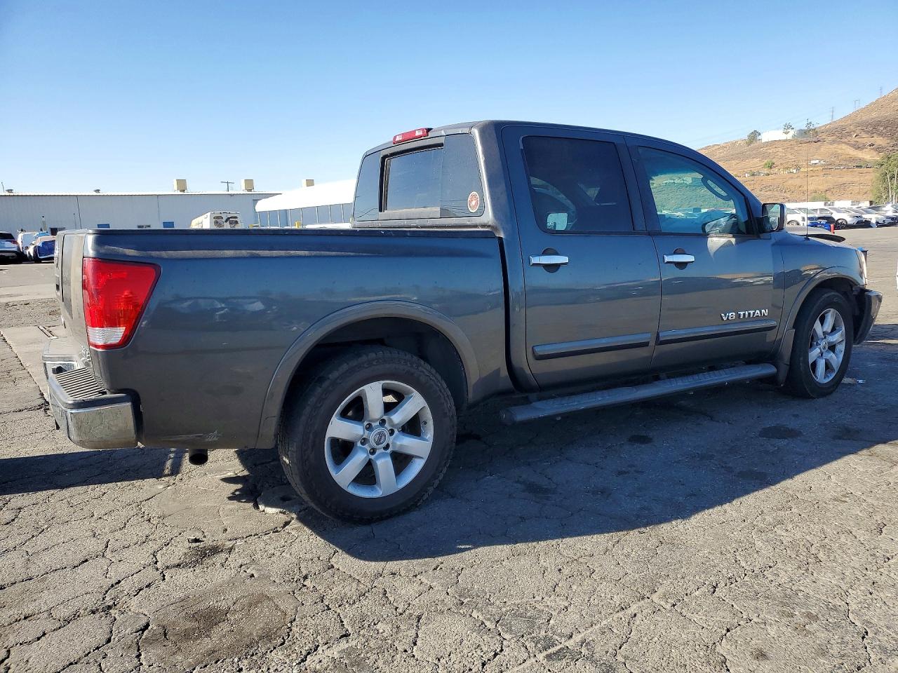 2008 Nissan Titan Xe Gray vin: 1N6AA07D18N309224