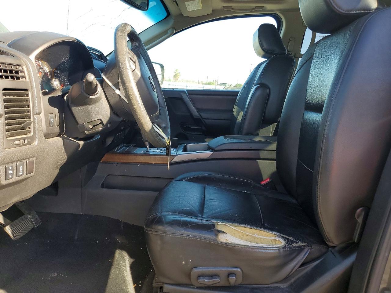 2008 Nissan Titan Xe Gray vin: 1N6AA07D18N309224