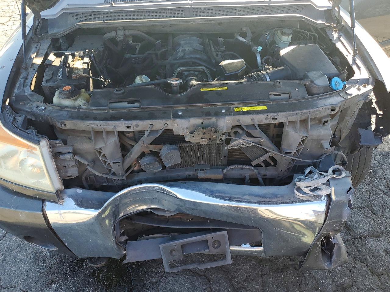 2008 Nissan Titan Xe Gray vin: 1N6AA07D18N309224