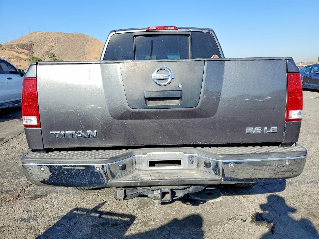 2008 Nissan Titan Xe Gray vin: 1N6AA07D18N309224