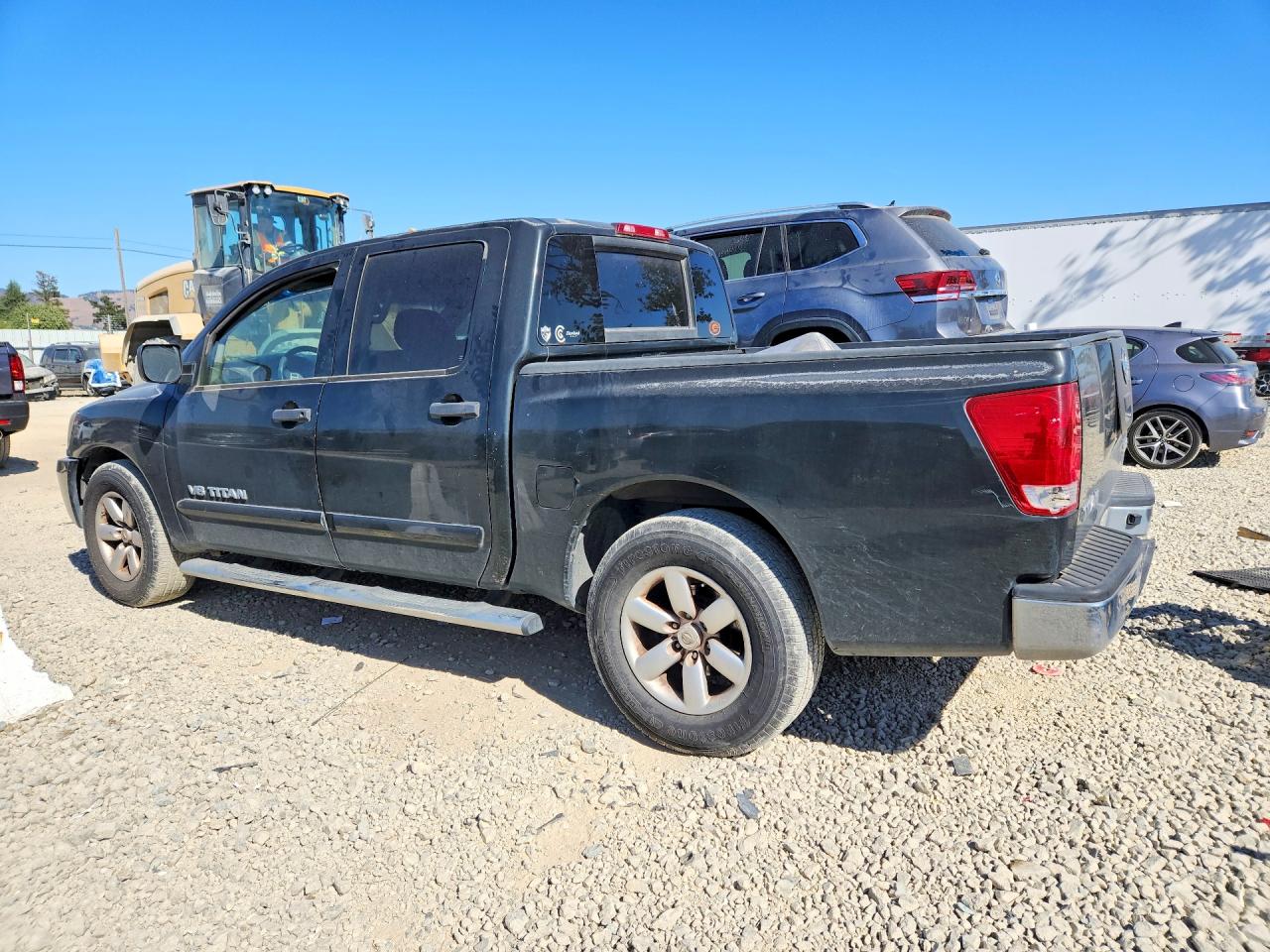 2008 Nissan Titan Xe/se/le Black vin: 1N6AA07D18N315069
