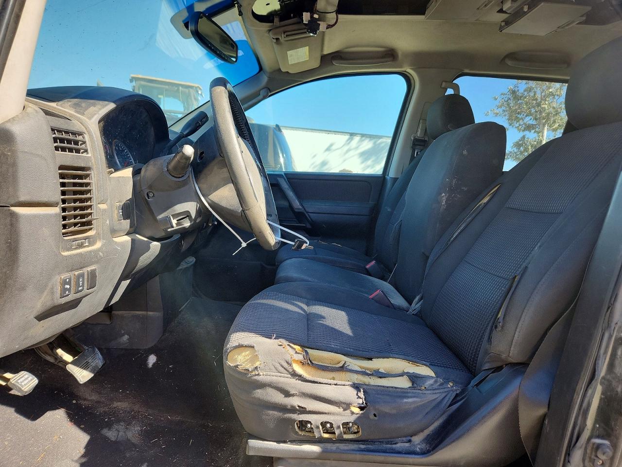 2008 Nissan Titan Xe/se/le Black vin: 1N6AA07D18N315069