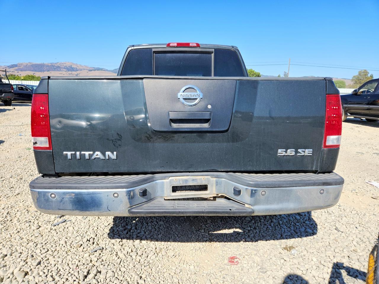 2008 Nissan Titan Xe/se/le Black vin: 1N6AA07D18N315069