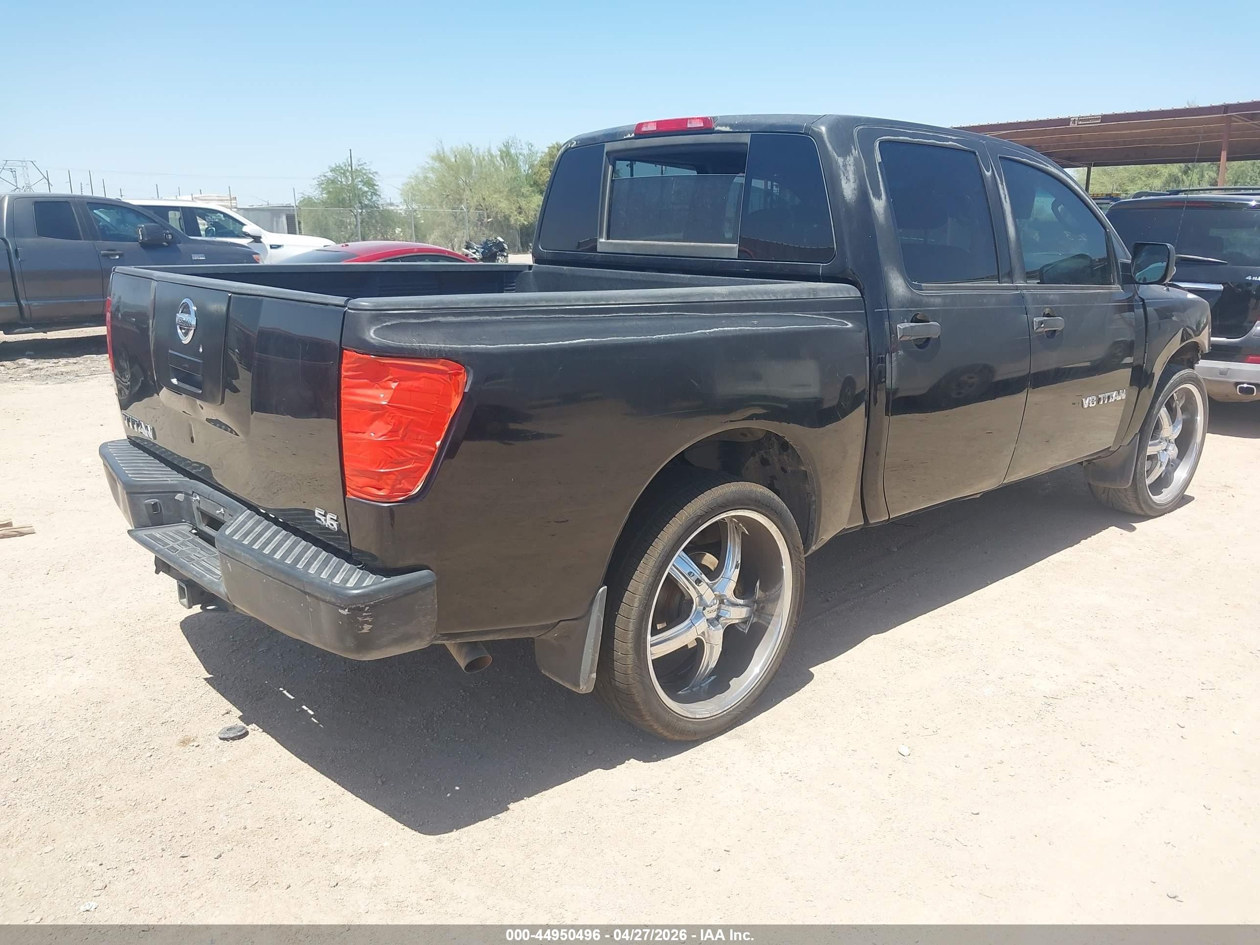 2009 Nissan Titan Xe Black vin: 1N6AA07D19N303201