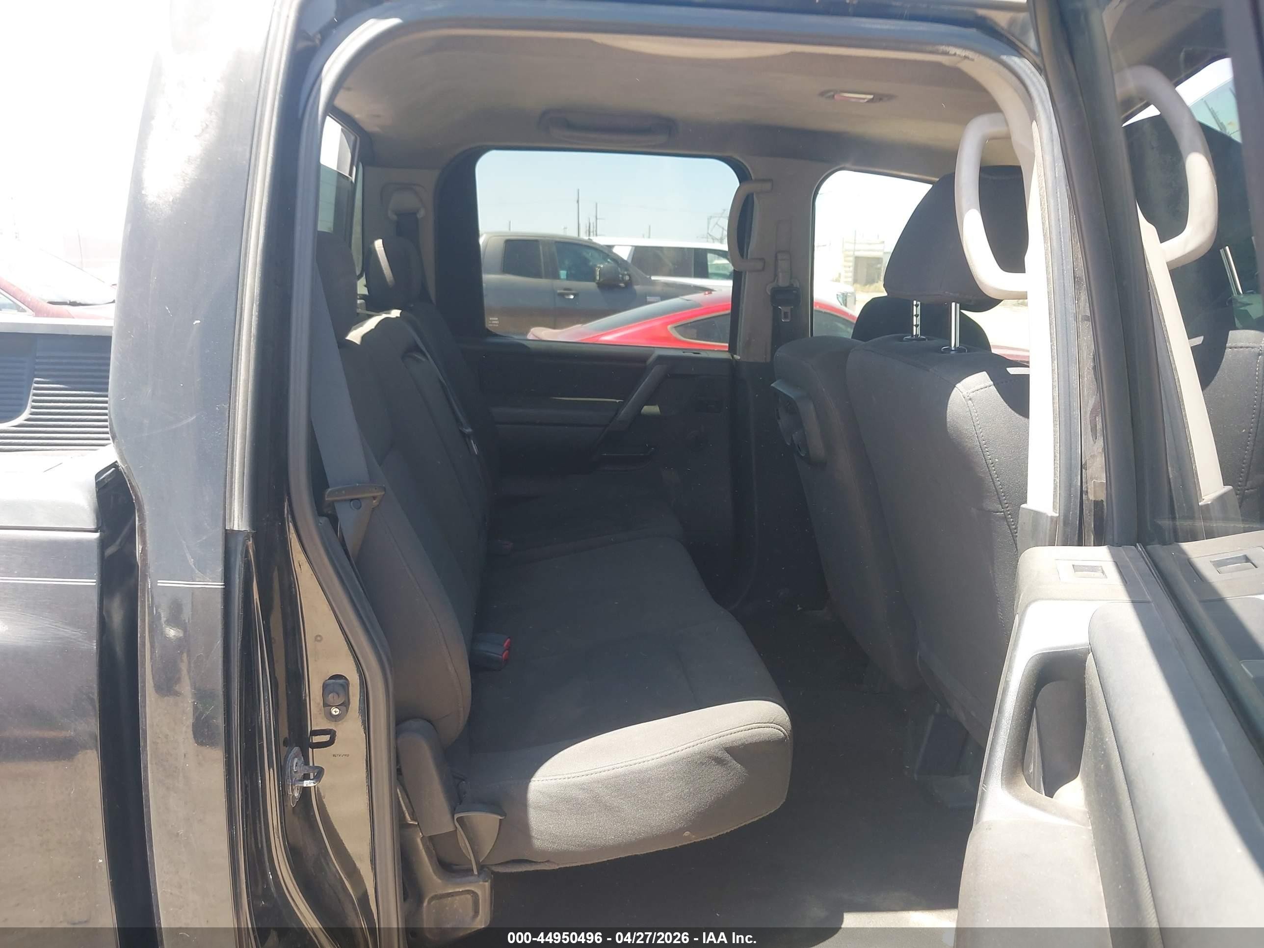 2009 Nissan Titan Xe Black vin: 1N6AA07D19N303201