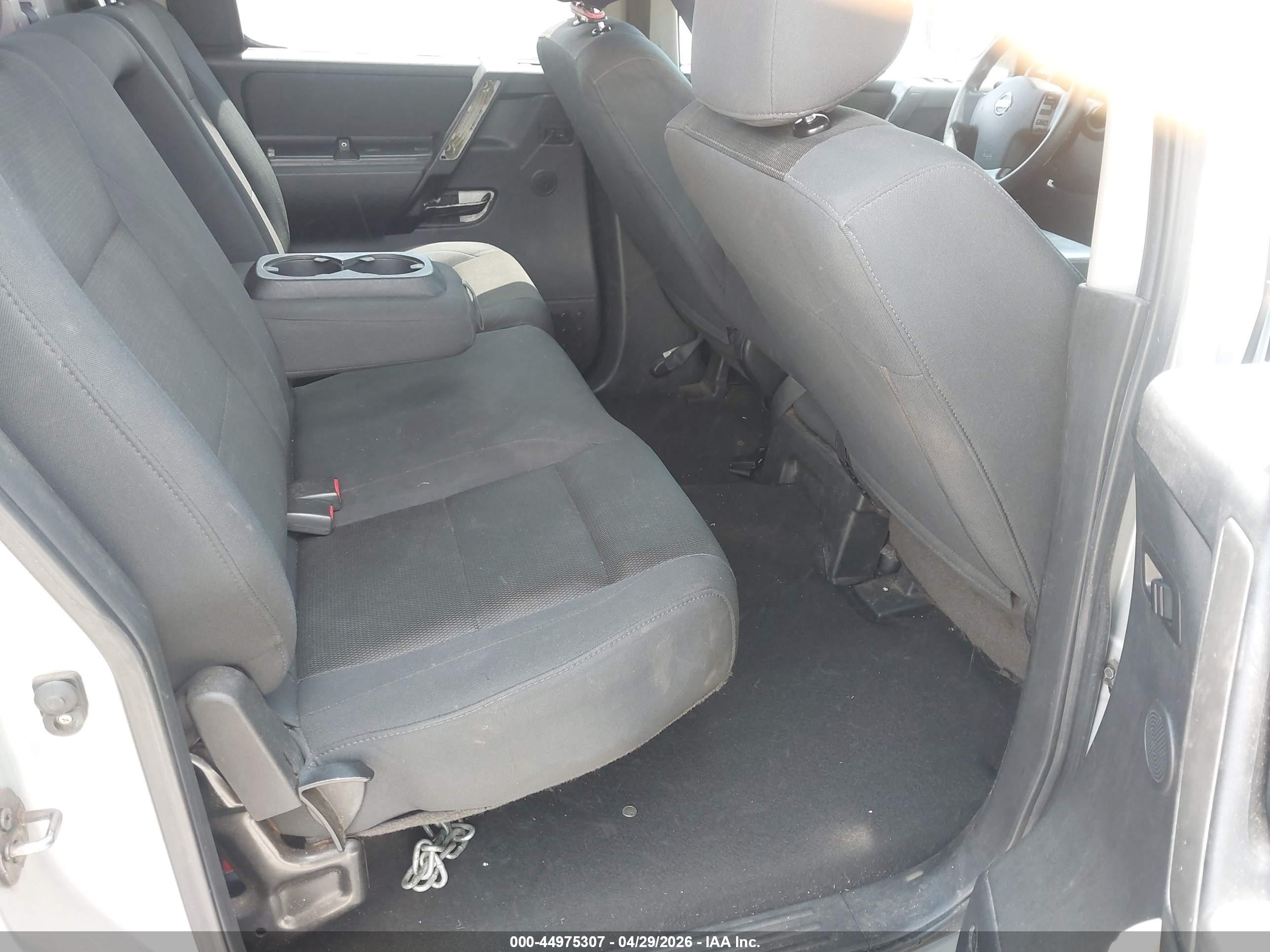 2008 Nissan Titan Xe Silver vin: 1N6AA07D28N332463