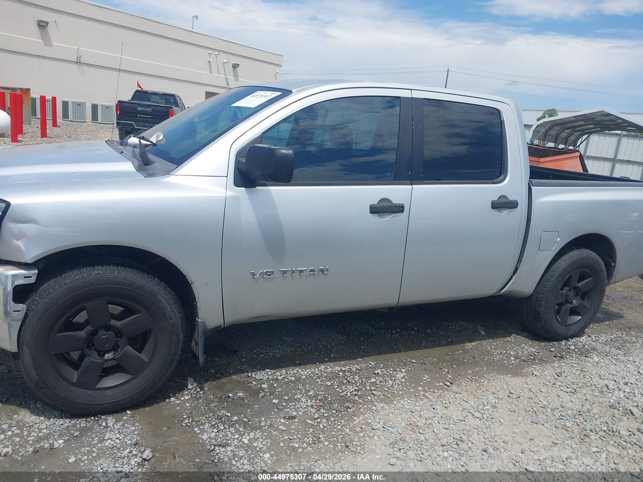 2008 Nissan Titan Xe Silver vin: 1N6AA07D28N332463