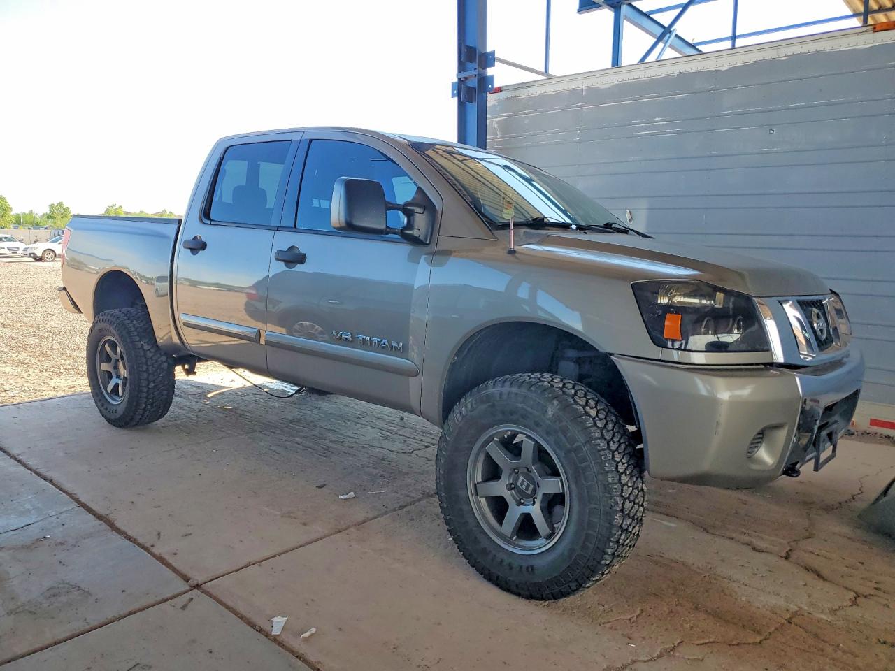2008 Nissan Titan Xe Gray vin: 1N6AA07D48N327068