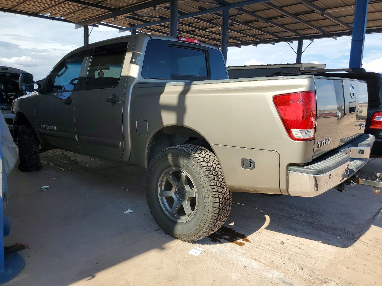 2008 Nissan Titan Xe Gray vin: 1N6AA07D48N327068