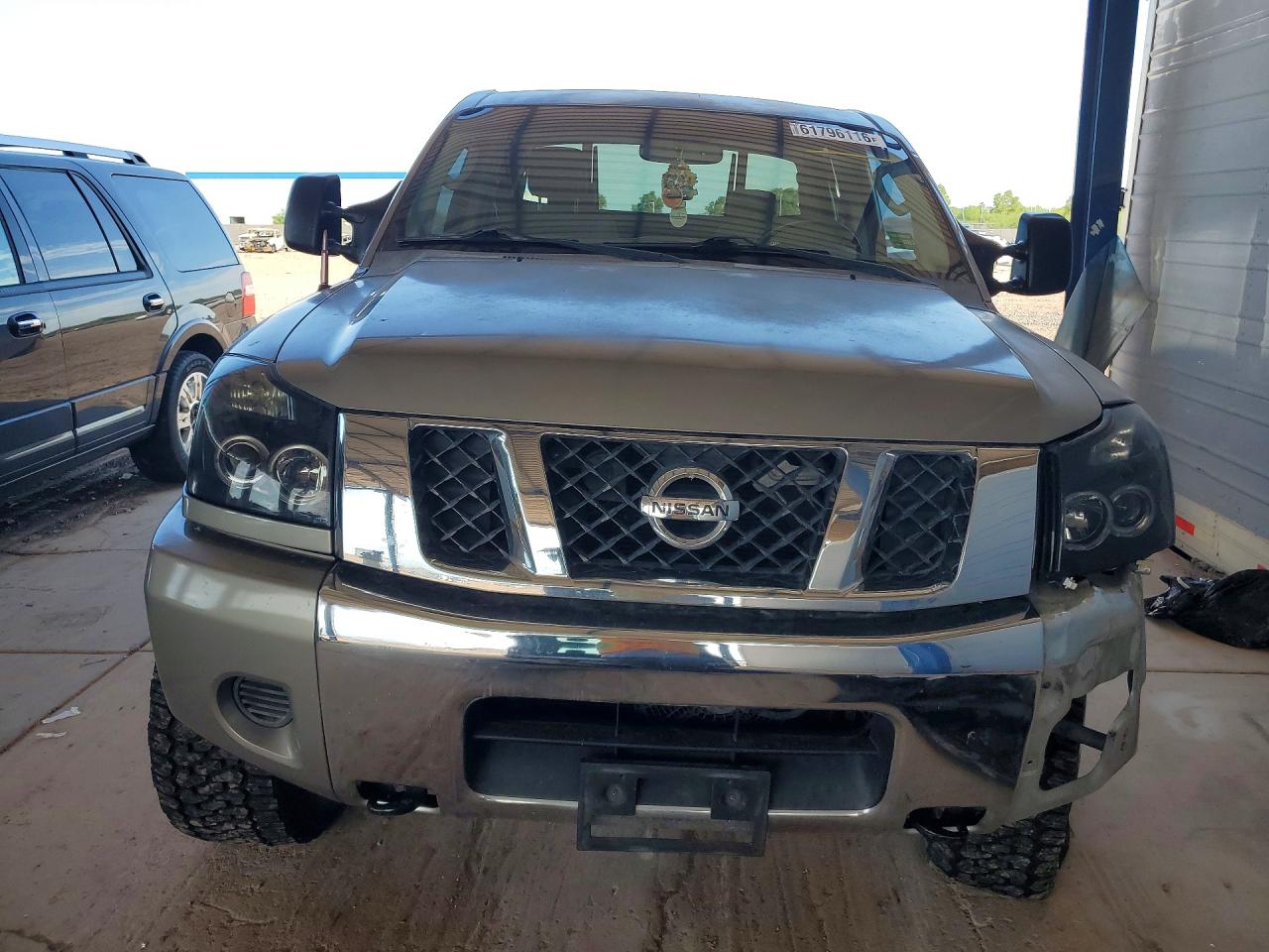 2008 Nissan Titan Xe Gray vin: 1N6AA07D48N327068