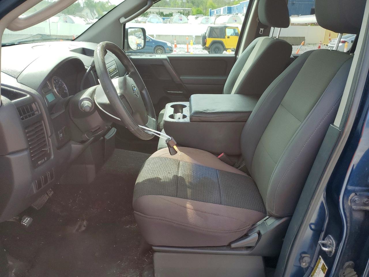 2008 Nissan Titan Xe Blue vin: 1N6AA07D48N335591