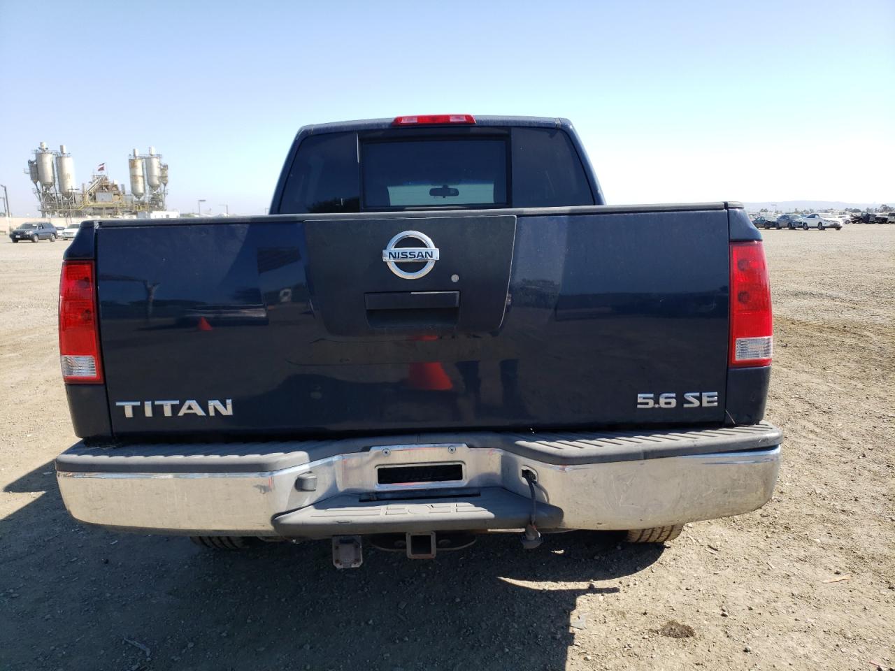2008 Nissan Titan Xe Blue vin: 1N6AA07D48N357770
