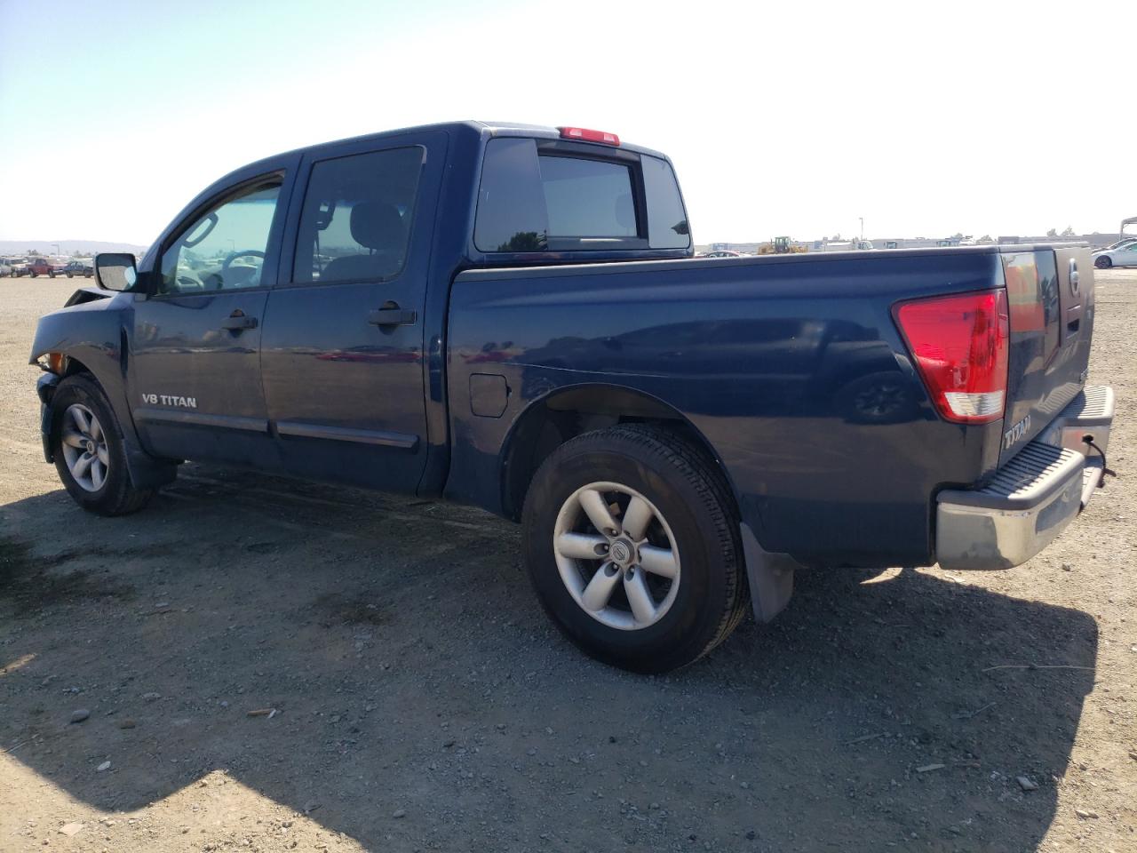 2008 Nissan Titan Xe Blue vin: 1N6AA07D48N357770