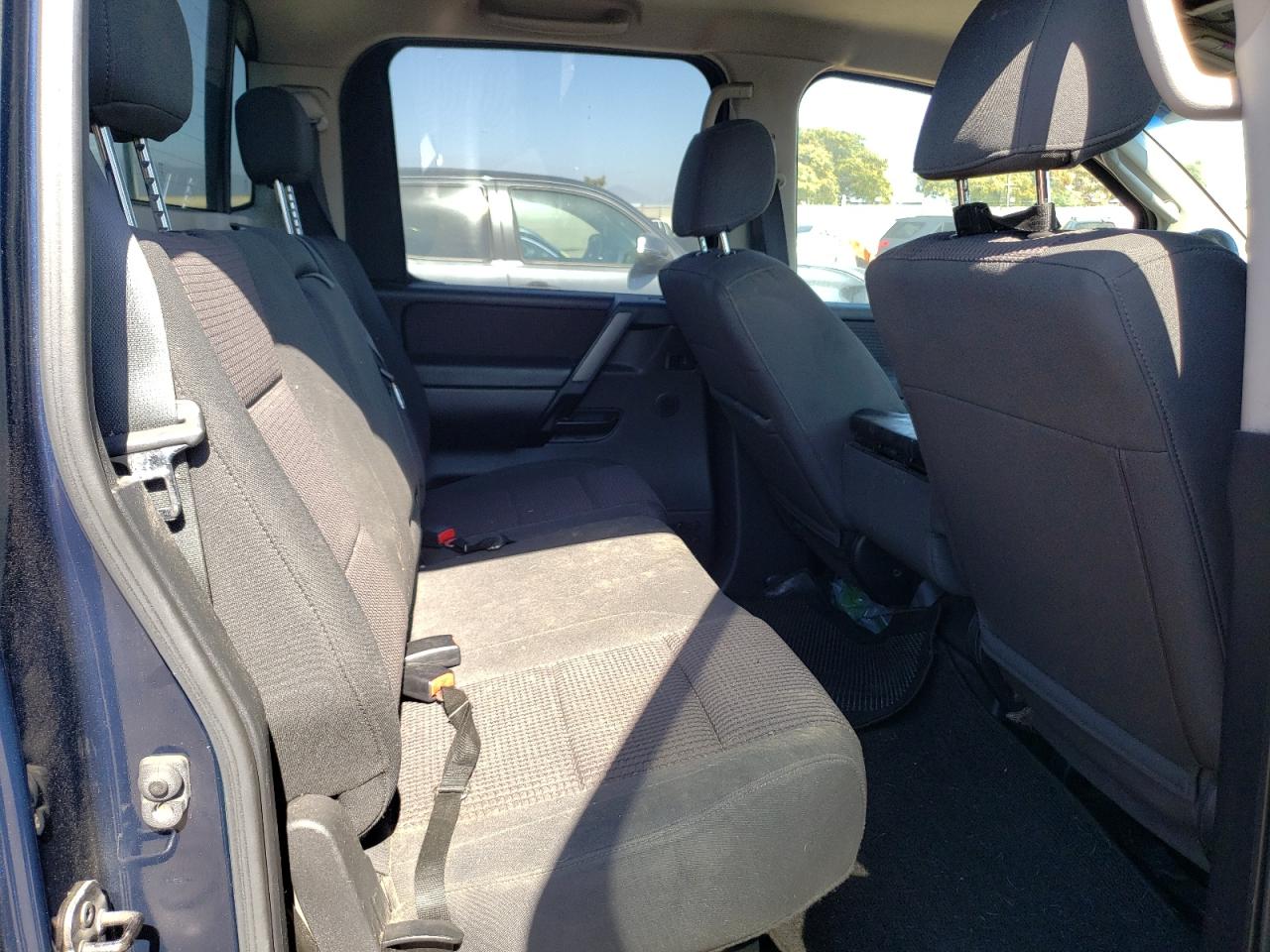 2008 Nissan Titan Xe Blue vin: 1N6AA07D48N357770
