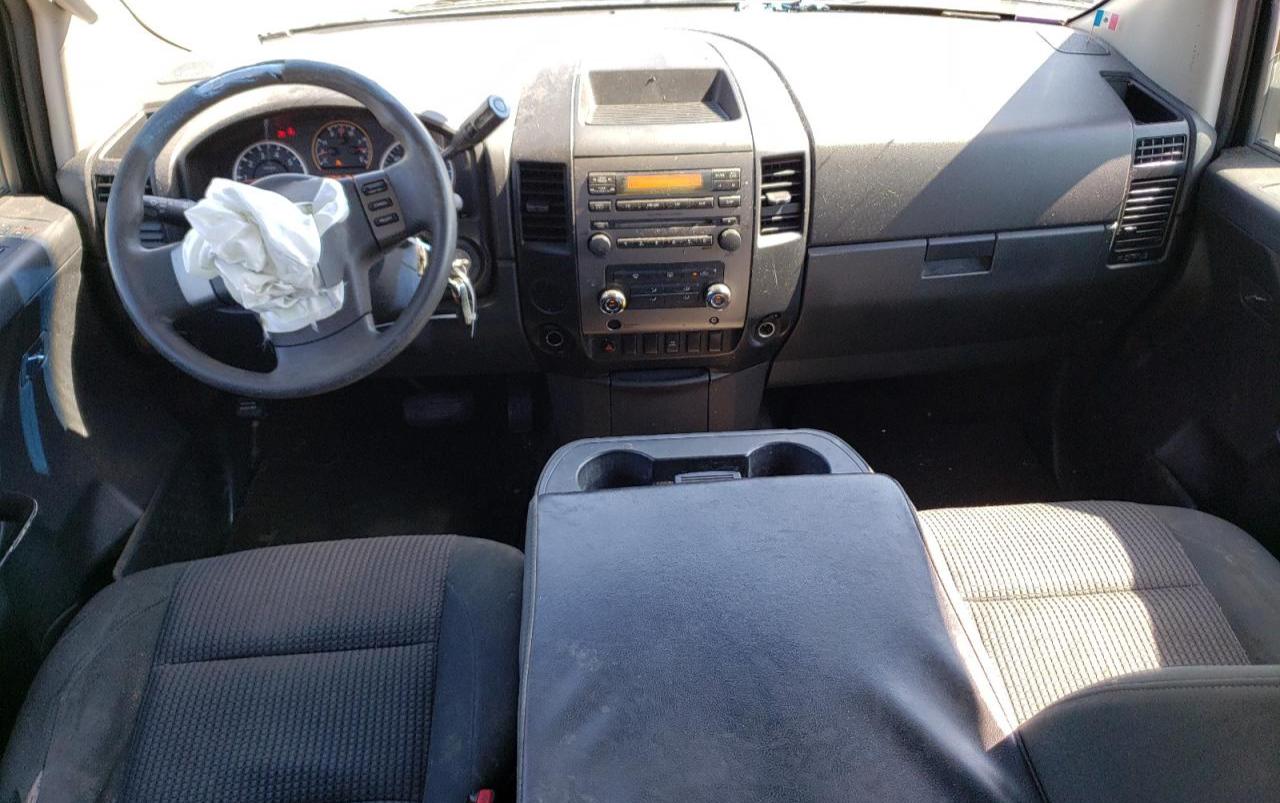 2008 Nissan Titan Xe Blue vin: 1N6AA07D48N357770