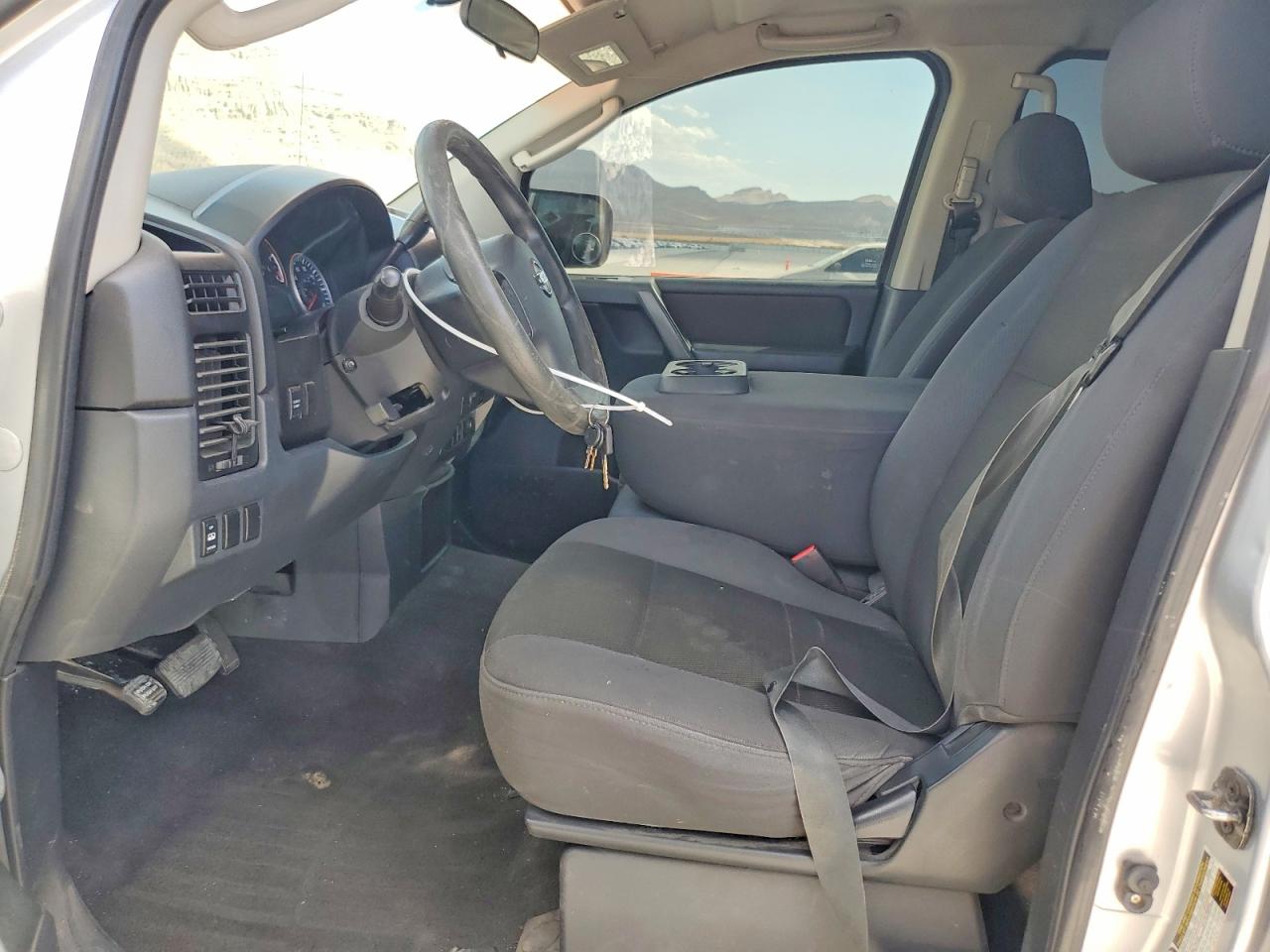 2009 Nissan Titan Xe Silver vin: 1N6AA07D49N300454