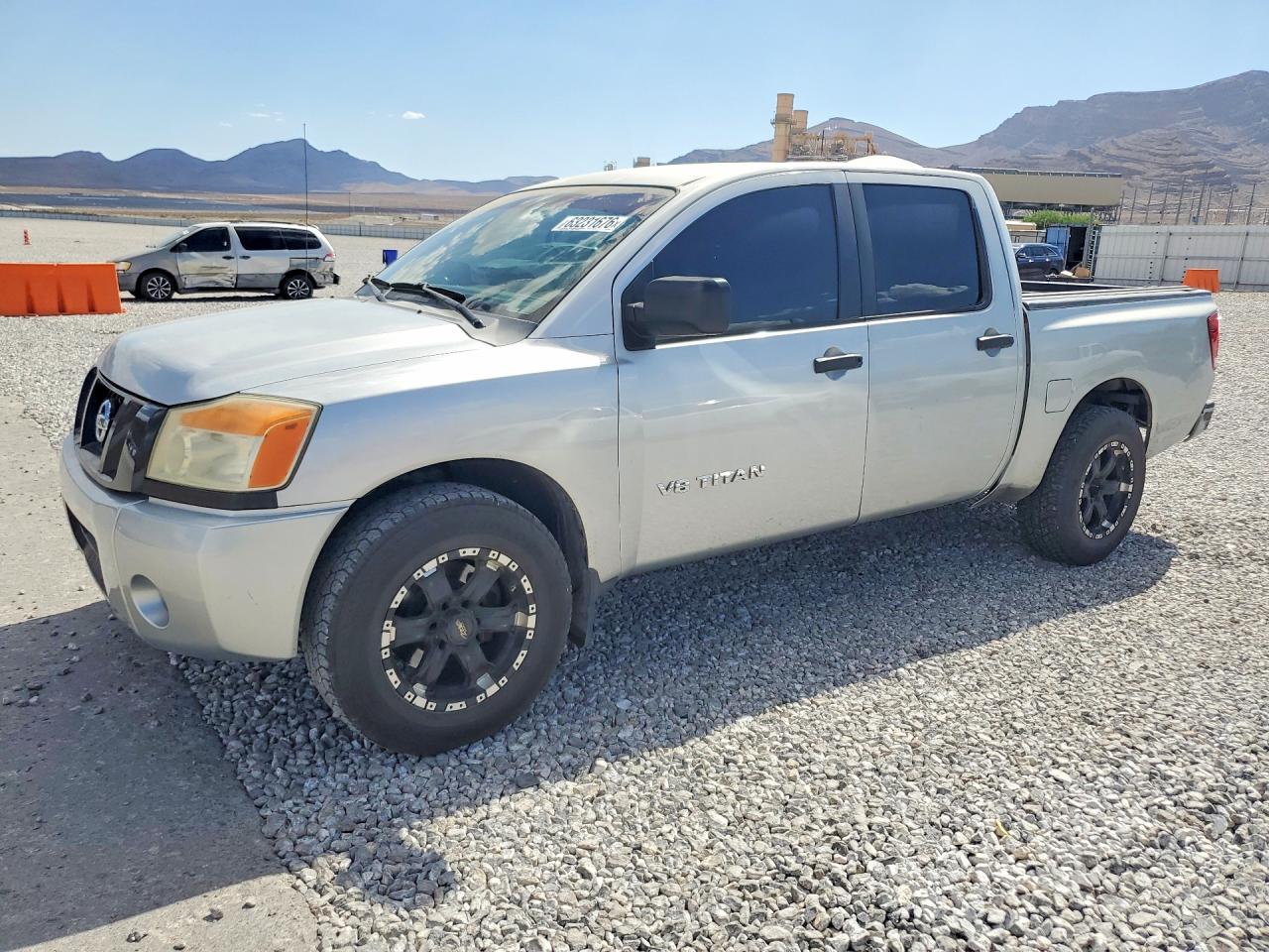 2009 Nissan Titan Xe Silver vin: 1N6AA07D49N300454