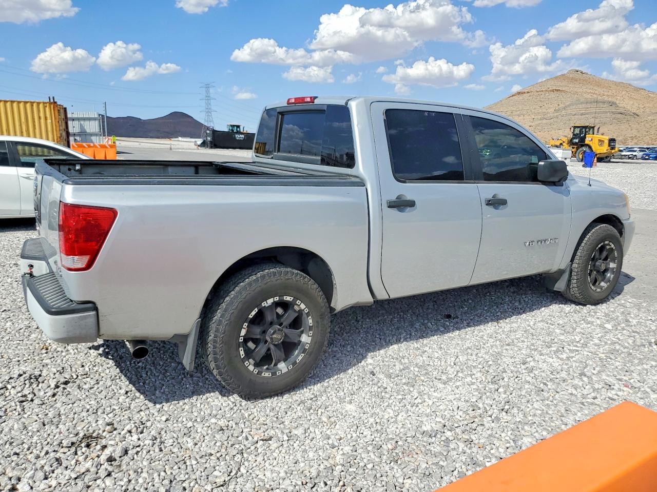 2009 Nissan Titan Xe Silver vin: 1N6AA07D49N300454