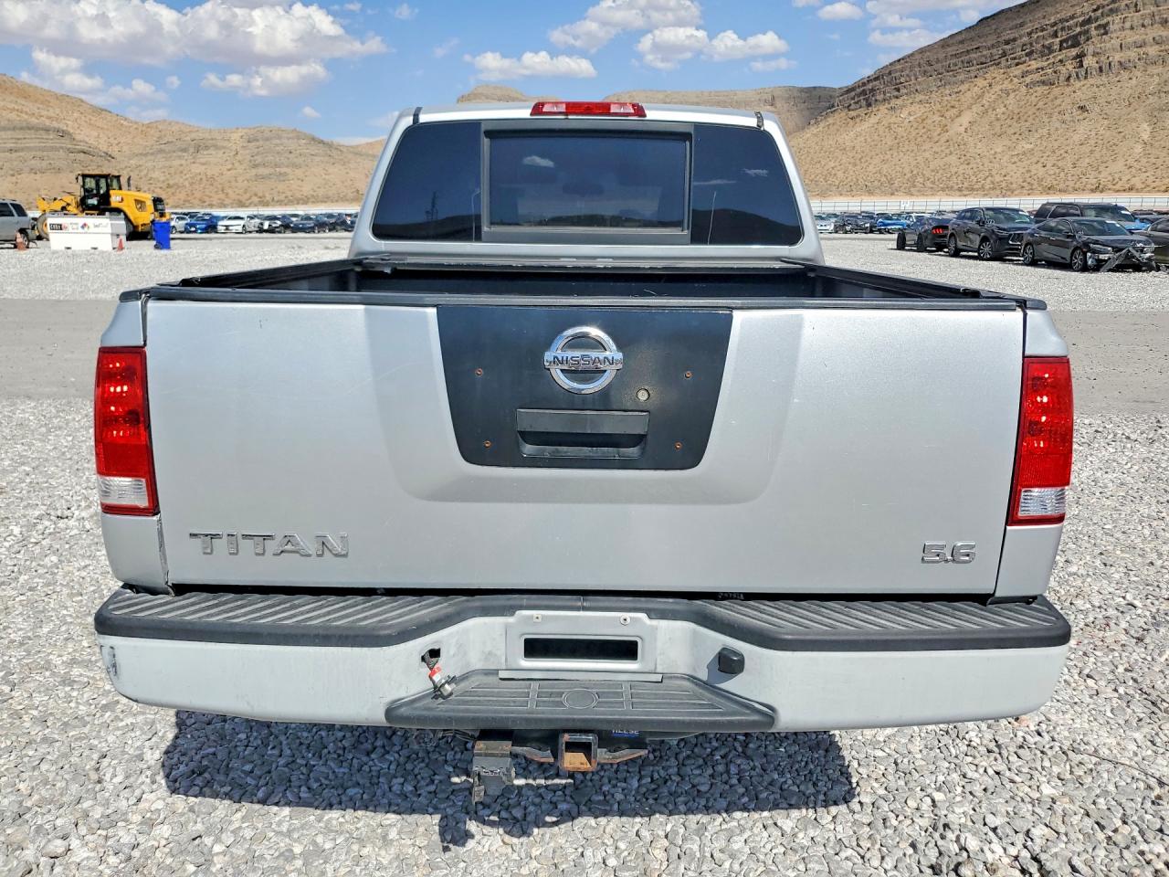 2009 Nissan Titan Xe Silver vin: 1N6AA07D49N300454