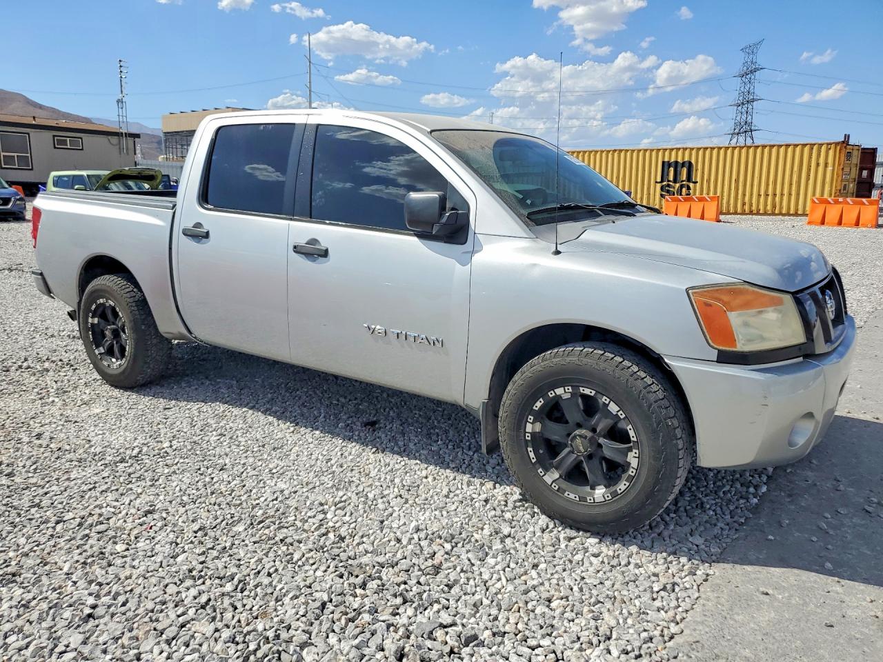 2009 Nissan Titan Xe Silver vin: 1N6AA07D49N300454