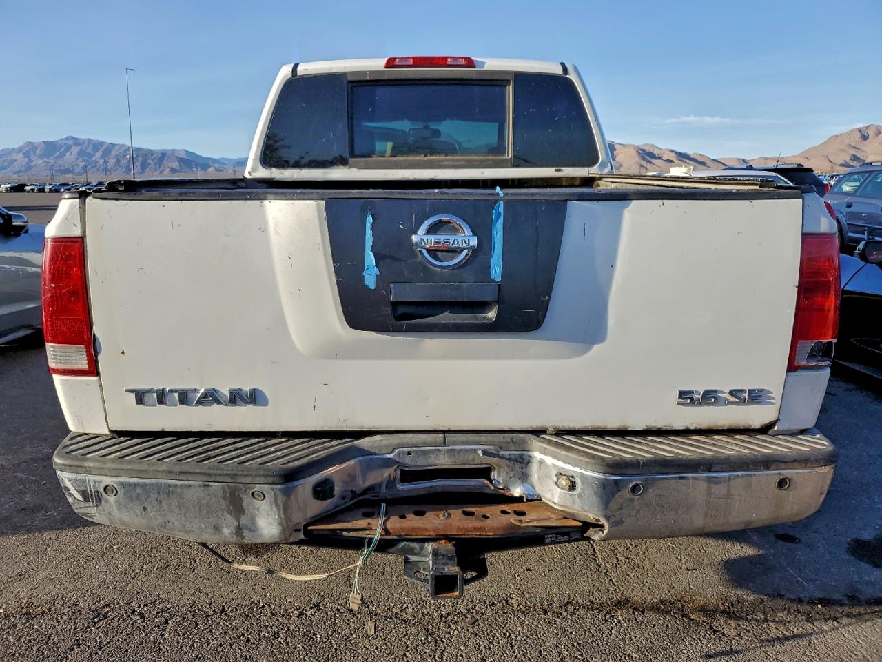 2009 Nissan Titan Xe Белый vin: 1N6AA07D59N307056