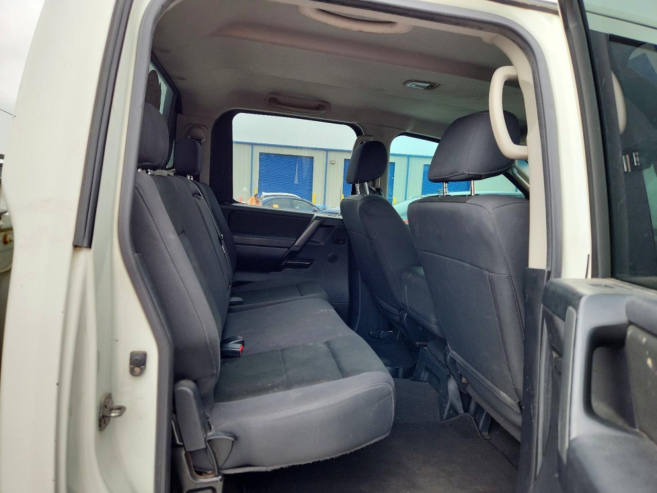 2009 Nissan Titan Xe Белый vin: 1N6AA07D69N302481