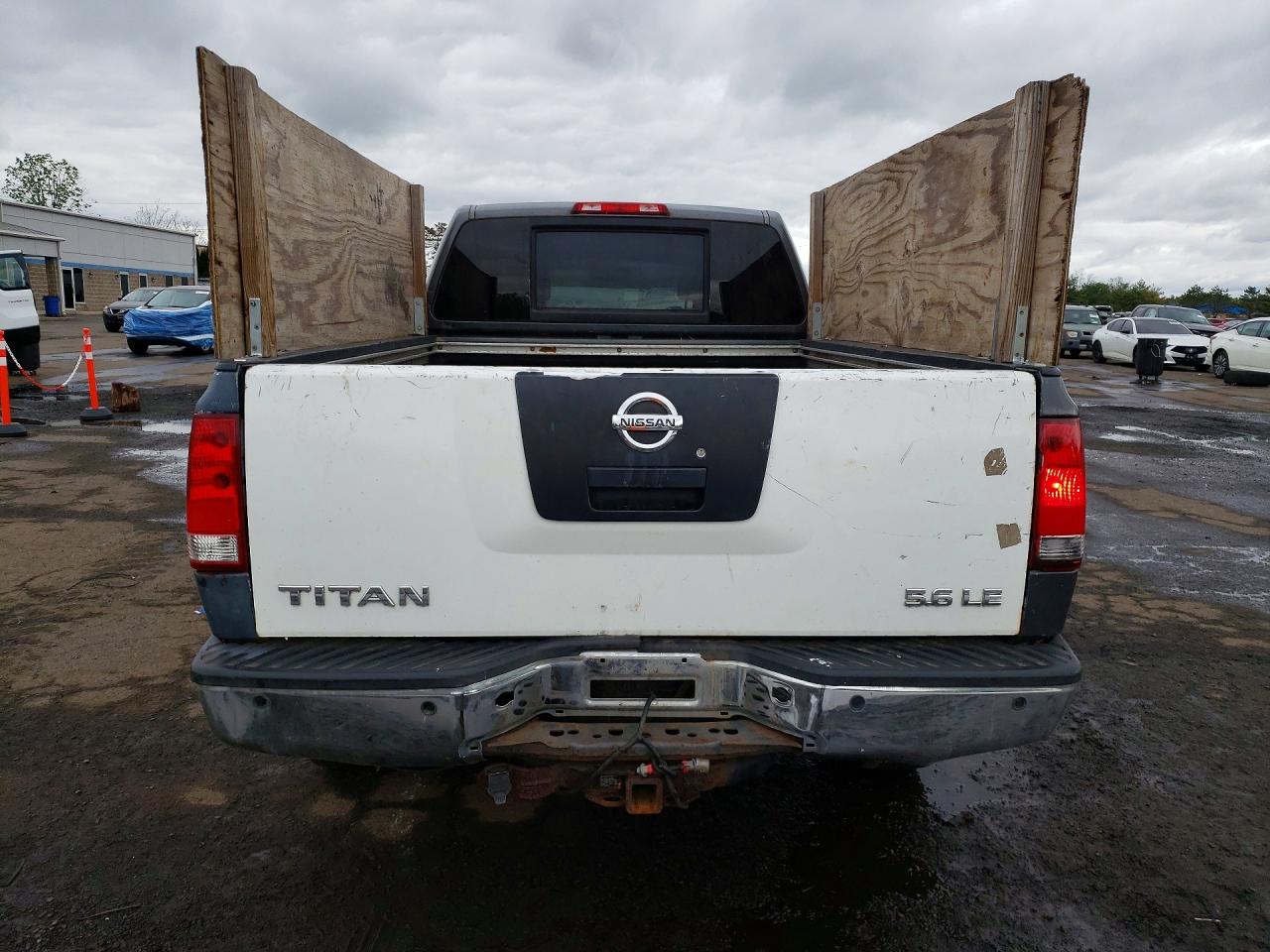 2008 Nissan Titan Xe Gray vin: 1N6AA07F48N337679