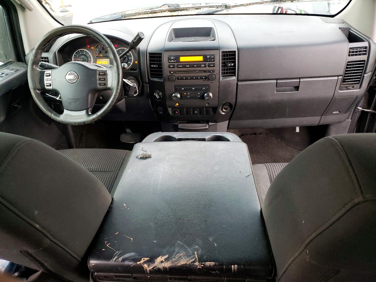 2008 Nissan Titan Xe Gray vin: 1N6AA07F48N337679