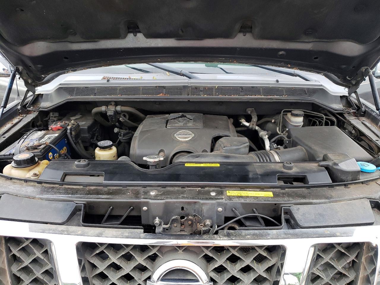 2008 Nissan Titan Xe Gray vin: 1N6AA07F48N337679