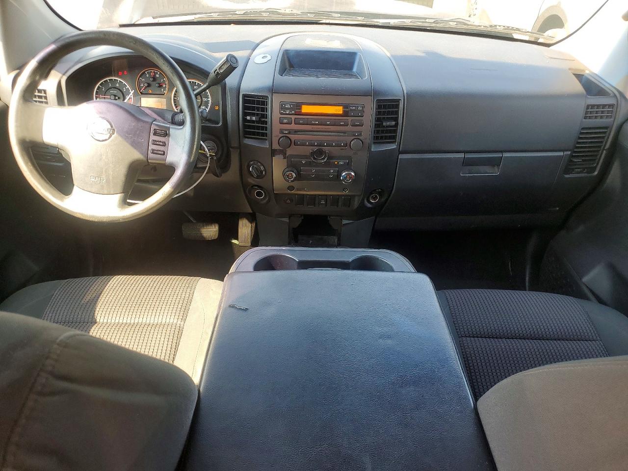2008 Nissan Titan Xe Black vin: 1N6AA07F68N344391