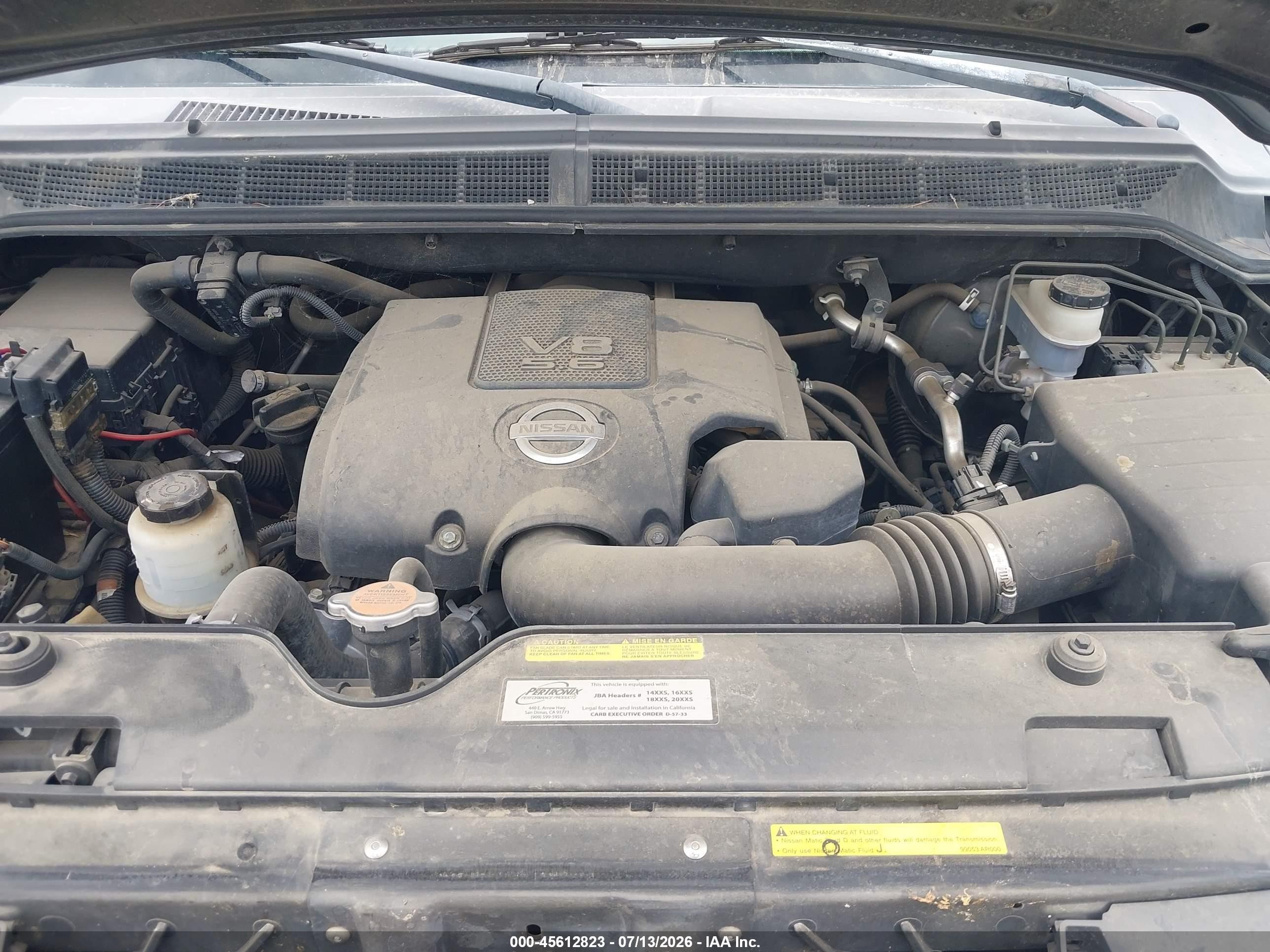 2008 Nissan Titan Xe Gray vin: 1N6AA07G48N346102
