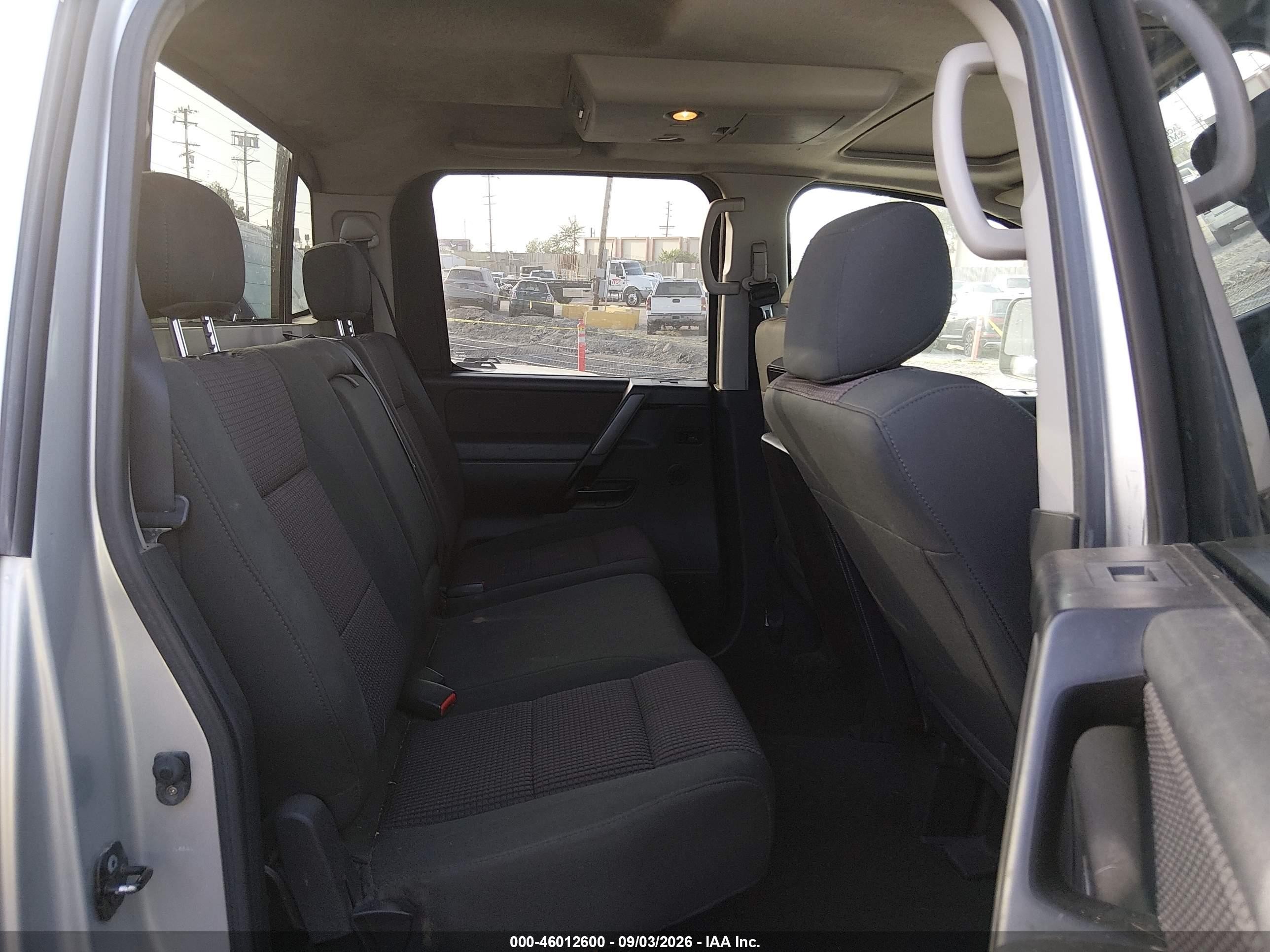 2008 Nissan Titan Xe Gray vin: 1N6AA07G78N324899