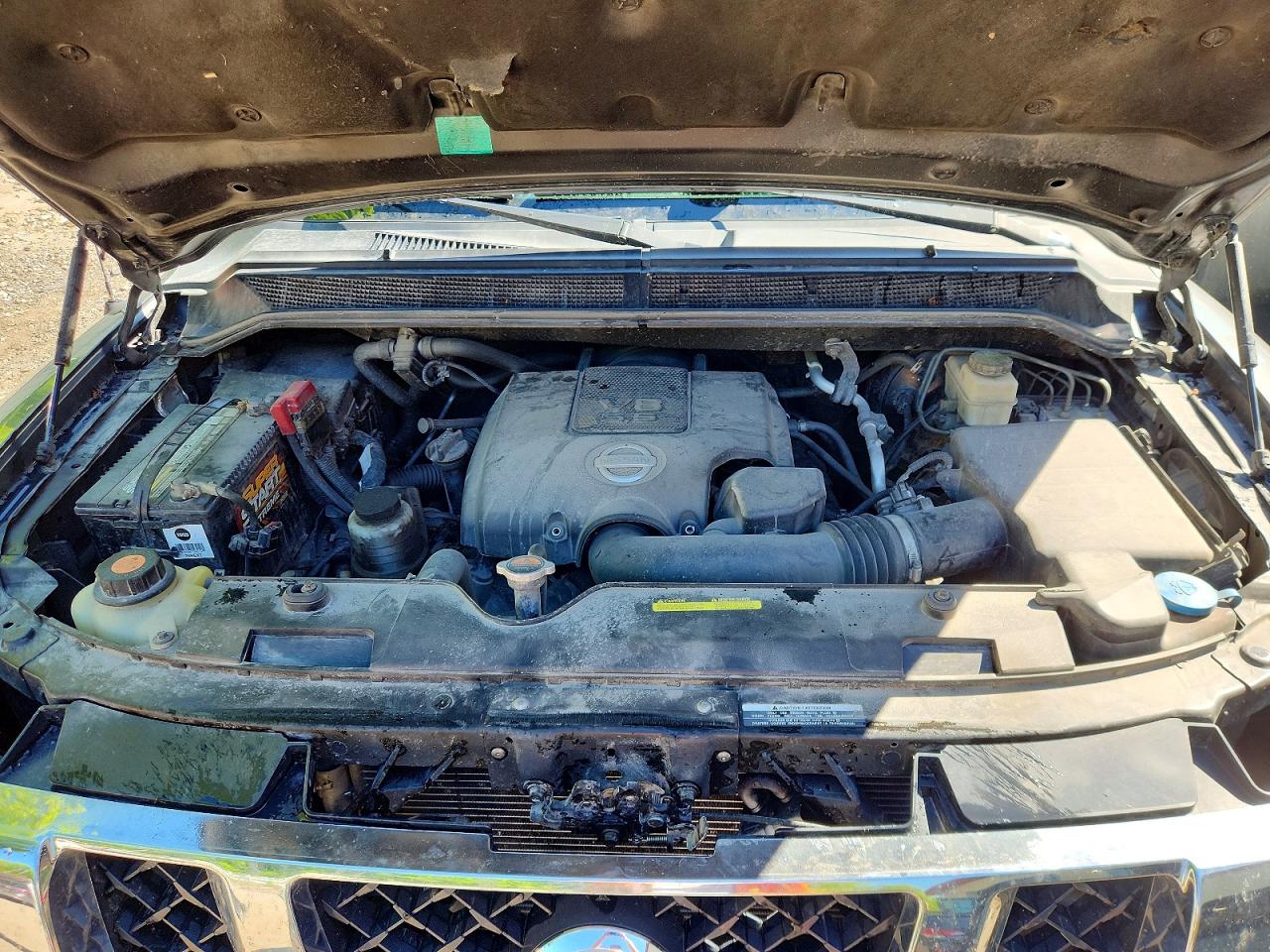 2015 Nissan Titan Sv Silver vin: 1N6AA0CC1FN501057