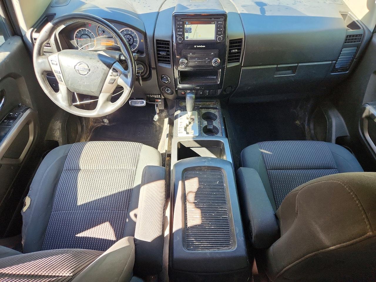 2015 Nissan Titan Sv Silver vin: 1N6AA0CC1FN501057