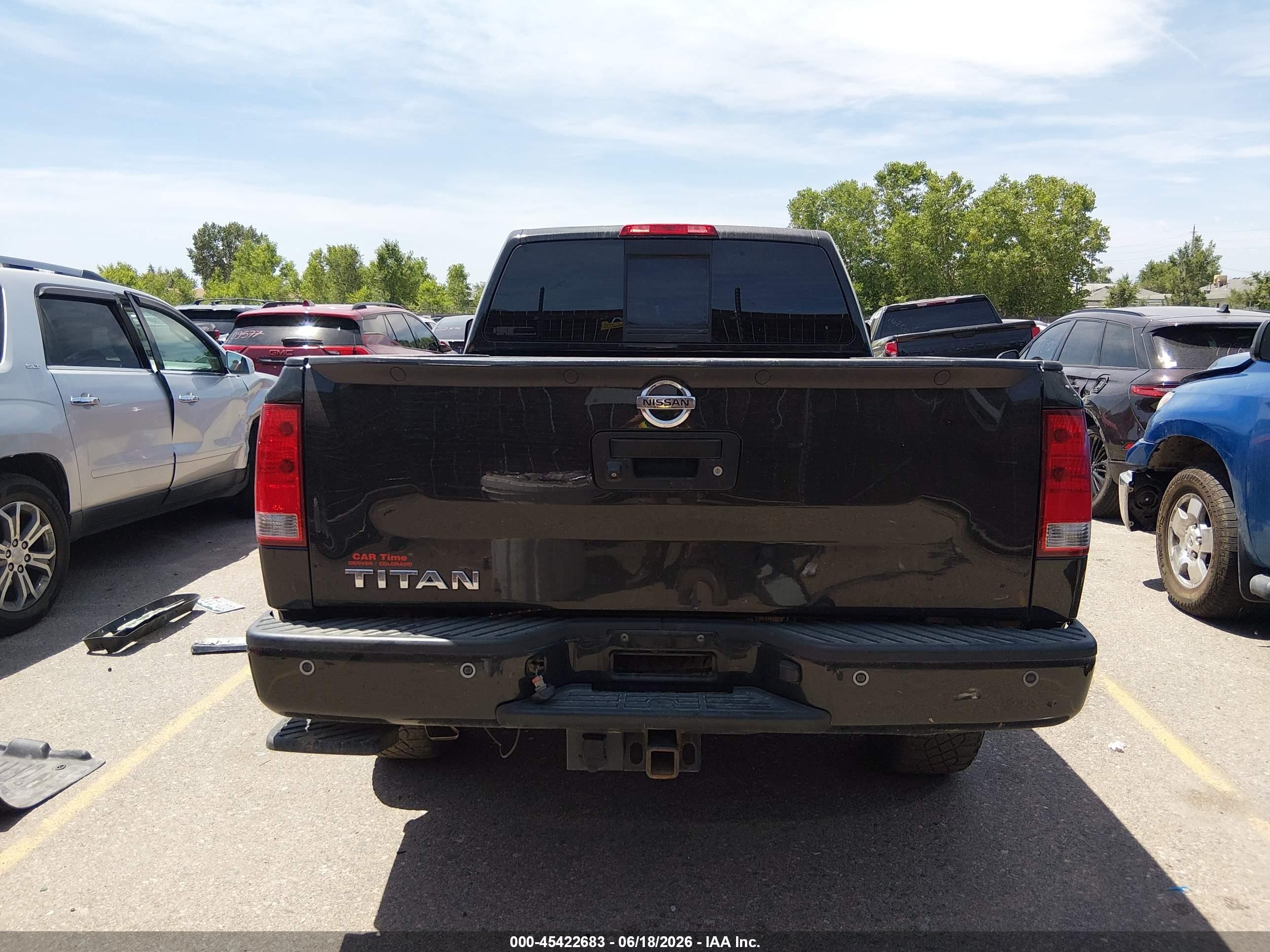 2015 Nissan Titan Pro-4x/s/sv Black vin: 1N6AA0CC1FN502466
